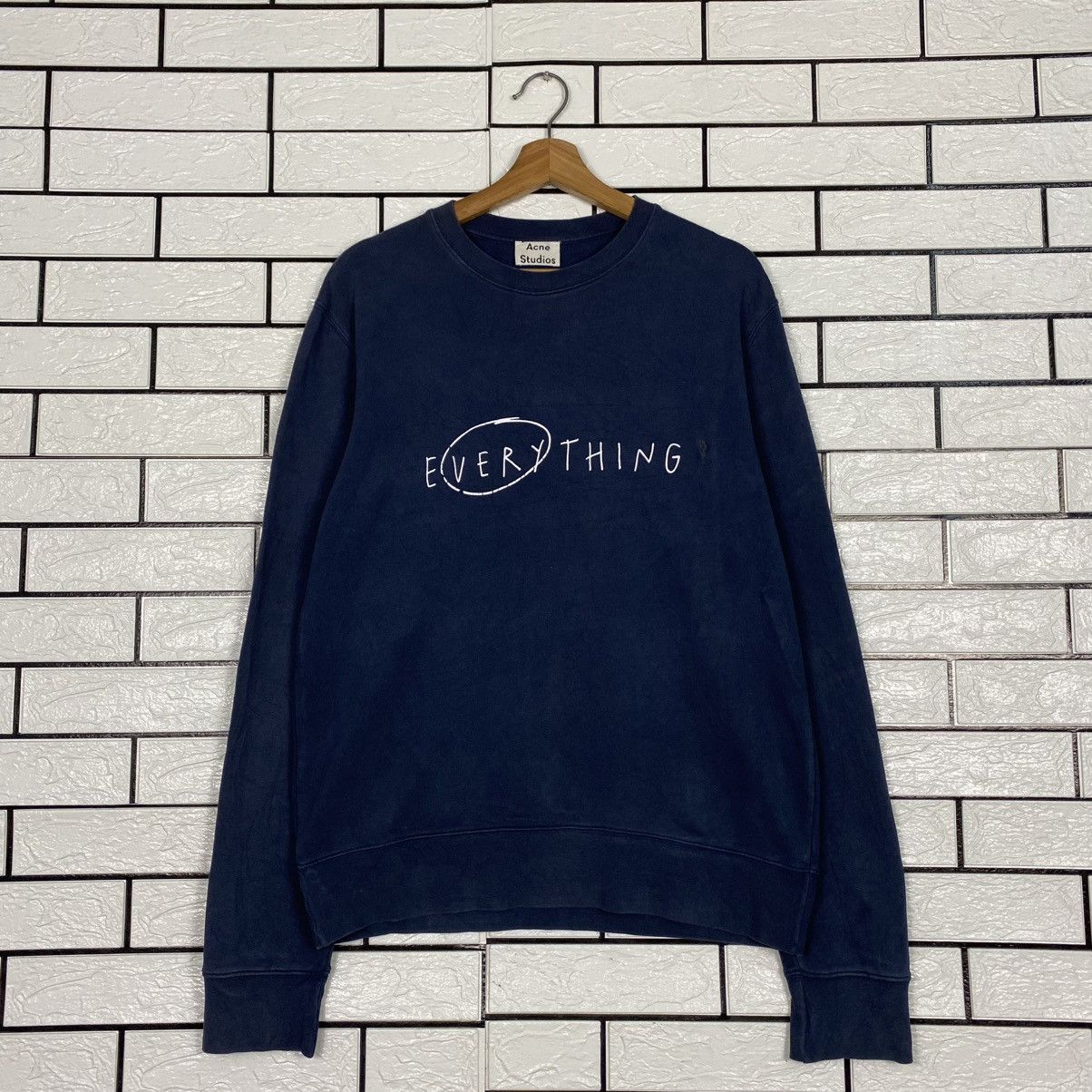 Acne Studios 🔥JUMPER STADIUM SWEATSHIRT ACNE STUDIOS EVERYTHING SPELL Size US S / EU 44-46 / 1 - 1 Thumbnail