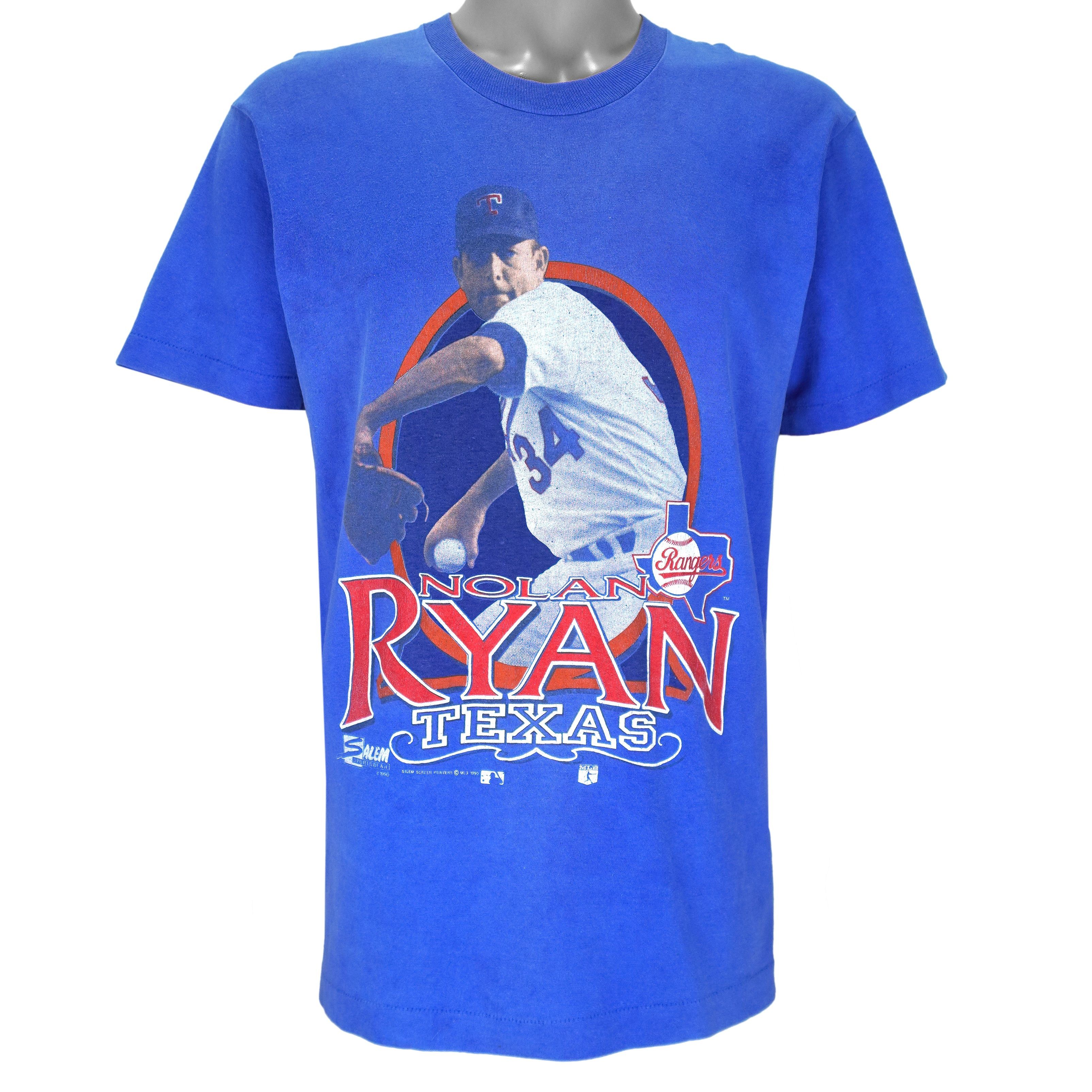 Salem Sportswear MLB - Texas Rangers Nolan Ryan MVP Player T-Shirt 1990 Size US M / EU 48-50 / 2 - 1 Thumbnail