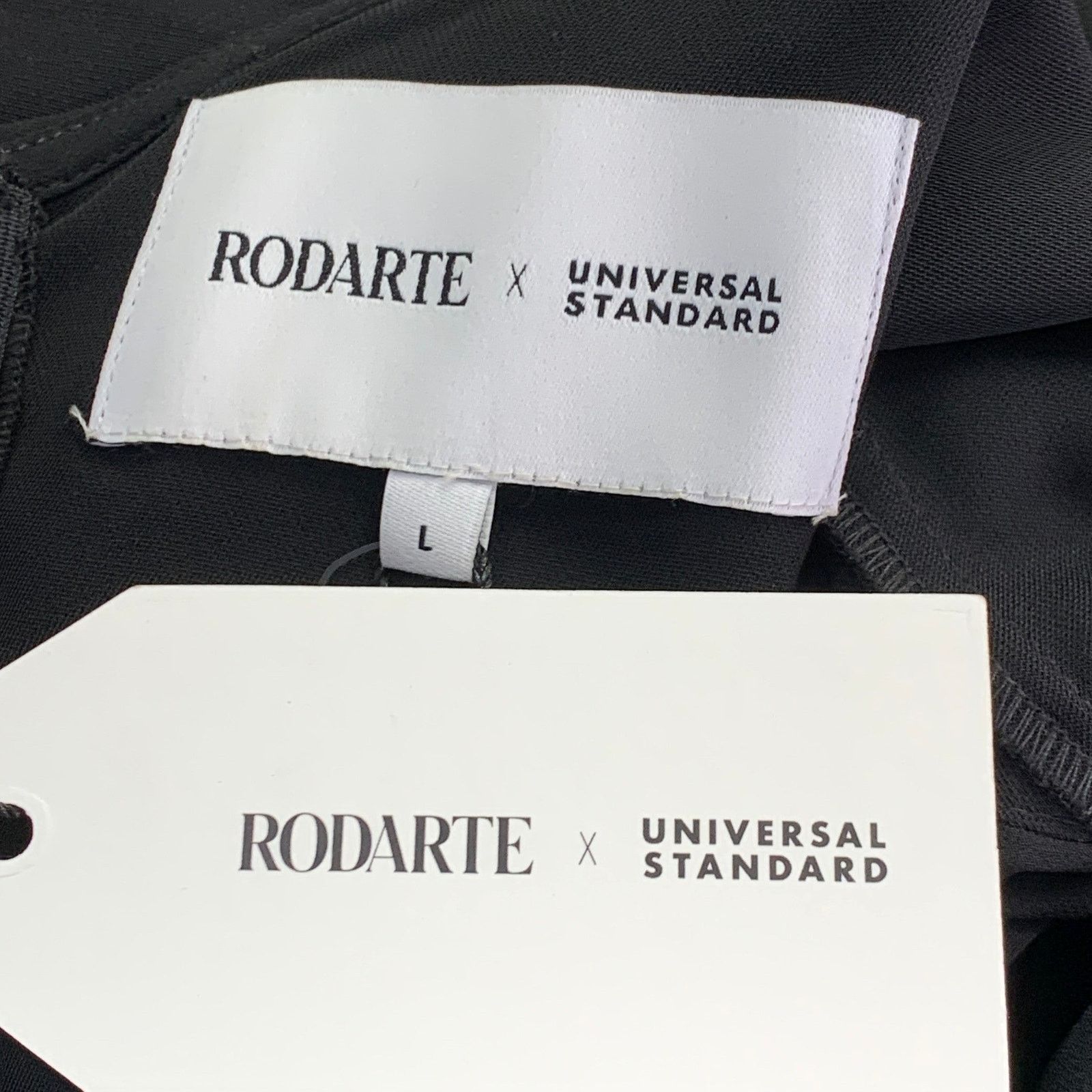 Rodarte RODARTE x UNIVERSAL STANDARD Black Polyester Ruffled Size 42" / US 20 - 3 Thumbnail