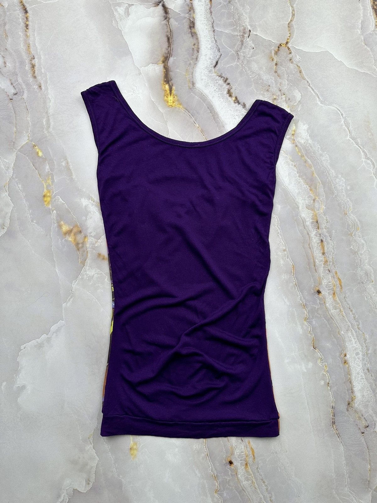 Japanese Brand Vintage Printed Tank Top (V2) Size XS / US 0-2 / IT 36-38 - 6 Thumbnail