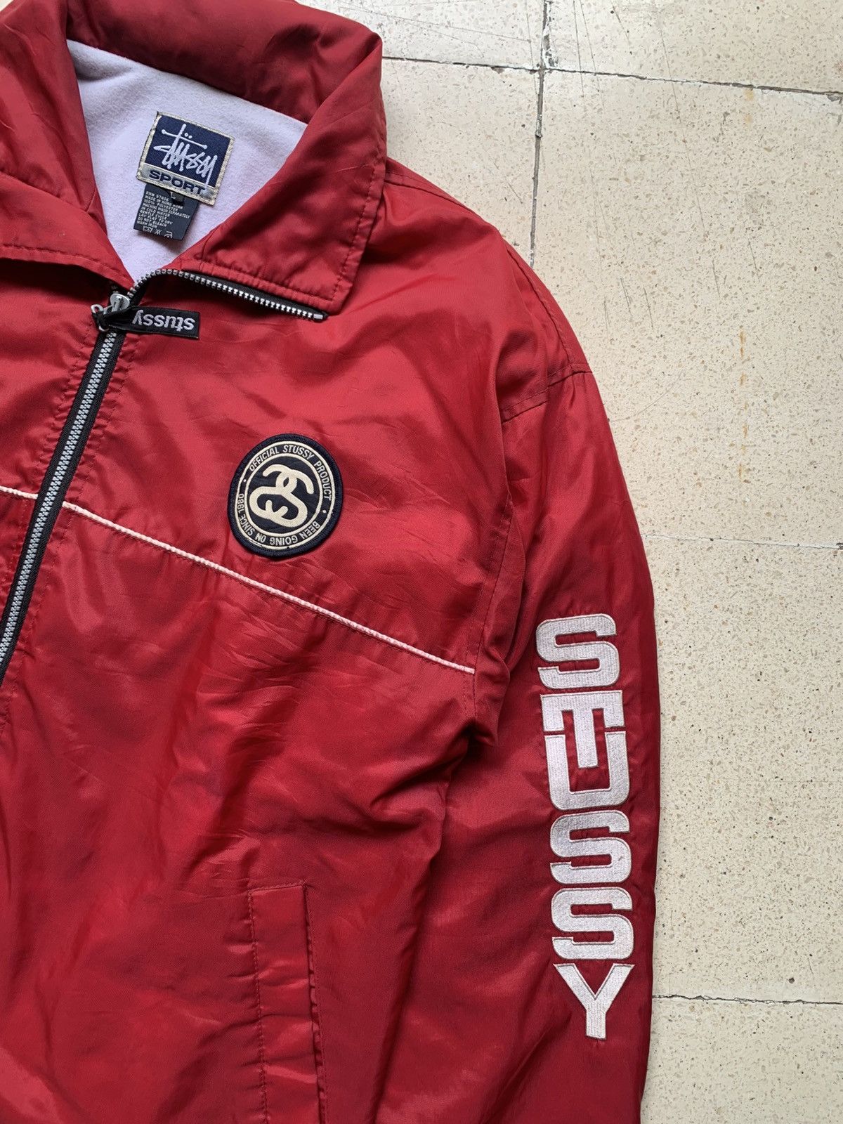 Stussy Vintage 90’s Stussy script embroidery hidden hoodie jacket Size US L / EU 52-54 / 3 - 3 Thumbnail