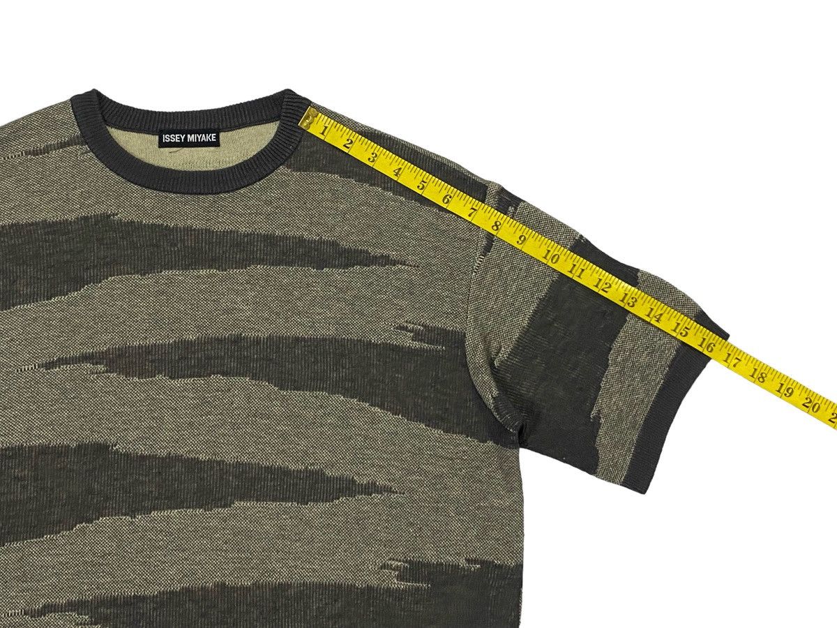 Issey Miyake Vintage Issey Miyake Short Sleeve Knit Jumper Size US M / EU 48-50 / 2 - 8 Thumbnail