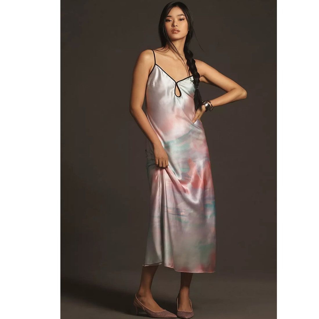 geisha designs asymmetrical maxi dress Delicate Florals Maxi – Geisha Designs by Paras and Shalini main image 0