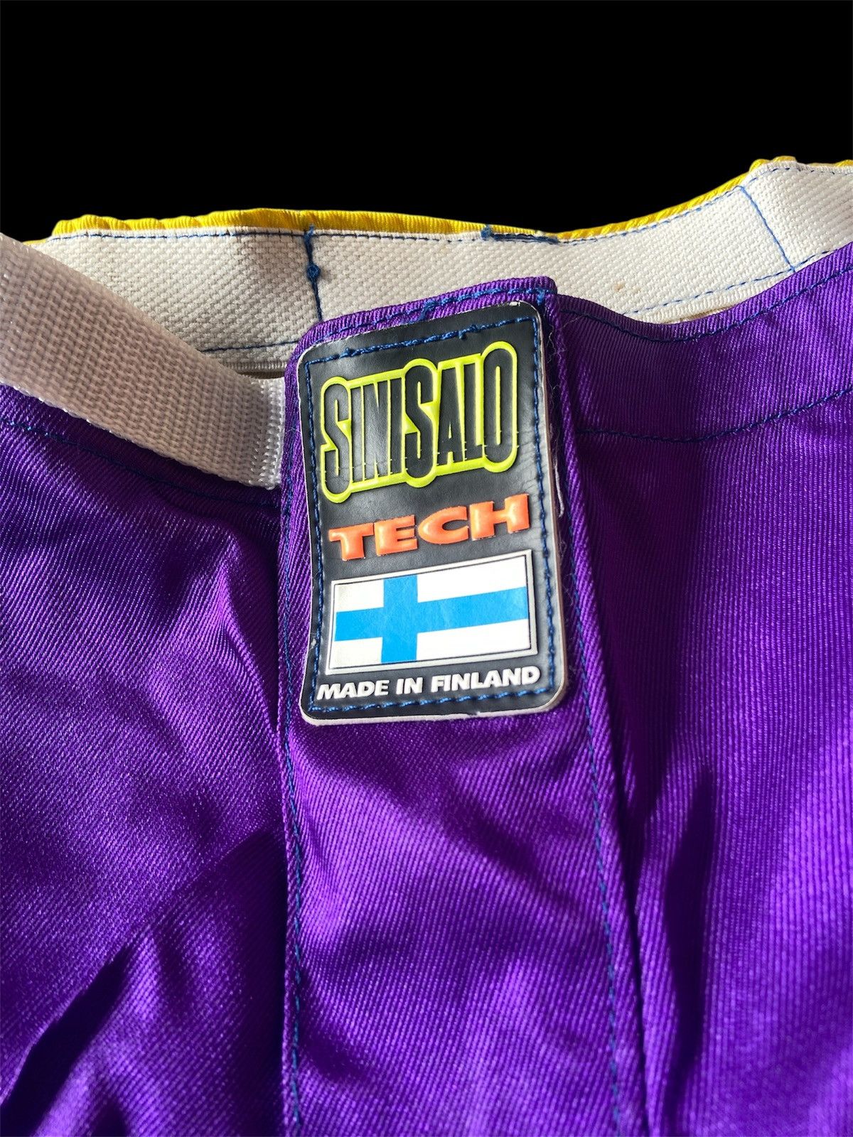 Gear for Sports Vintage 90s Sinisalo Tech Kevlar Race Pants Motocross Size US 32 / EU 48 - 5 Thumbnail