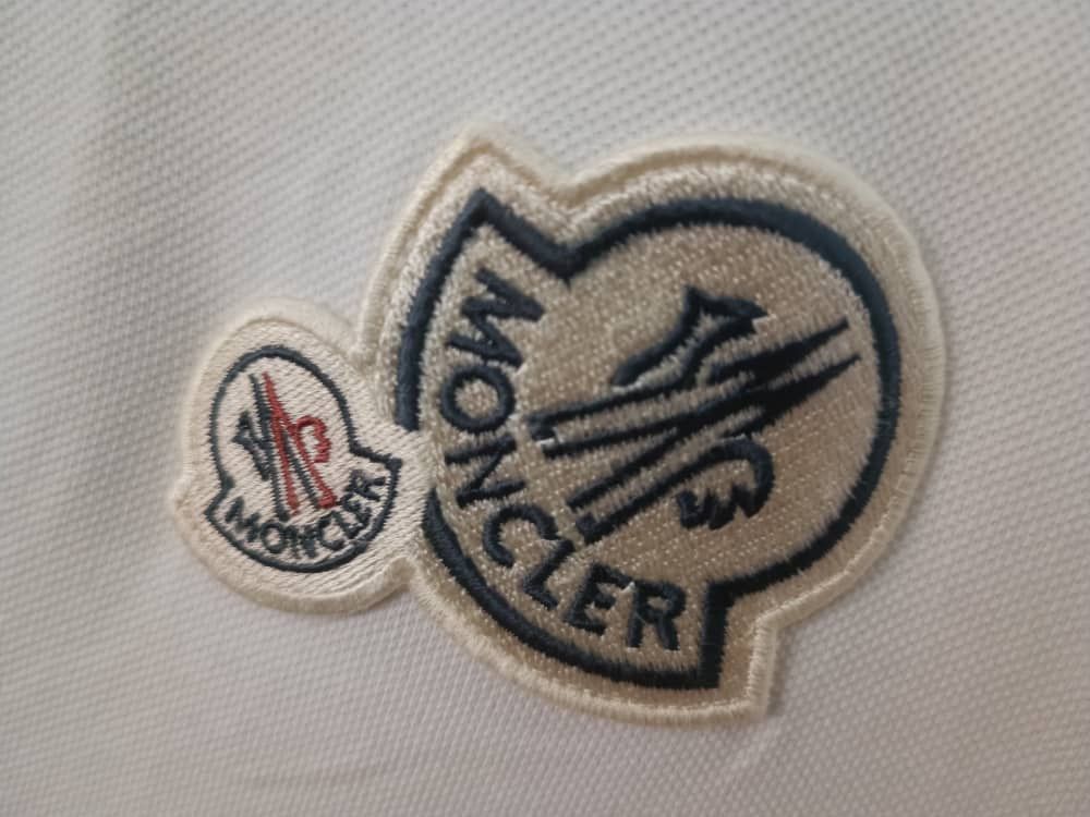 Moncler ♦️Moncler Big Logo Polo T Shirt Size S / US 4 / IT 40 - 6 Thumbnail