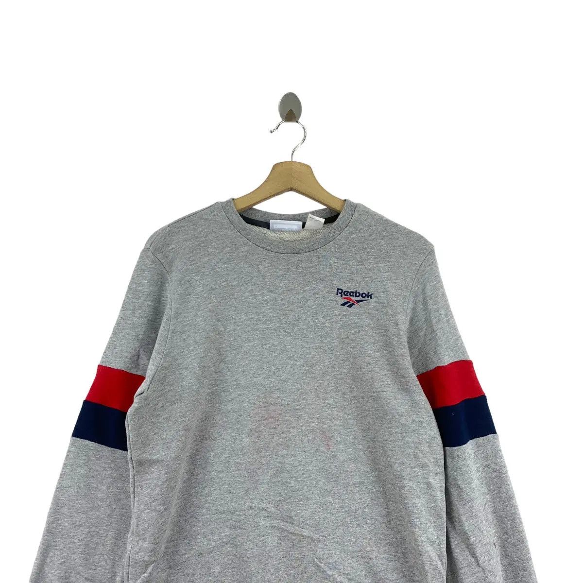 Reebok Vintage REEBOK CLASSIC Embroidered Ringer Sweatshirt Size M / US 6-8 / IT 42-44 - 2 Thumbnail