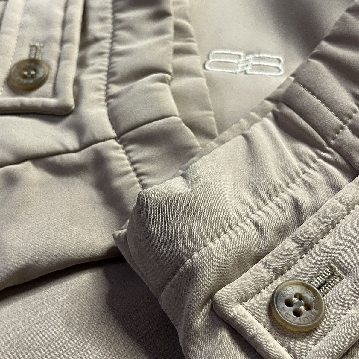 Balenciaga Balenciaga Beige Harrington-style Jacket Size US L / EU 52-54 / 3 - 3 Thumbnail