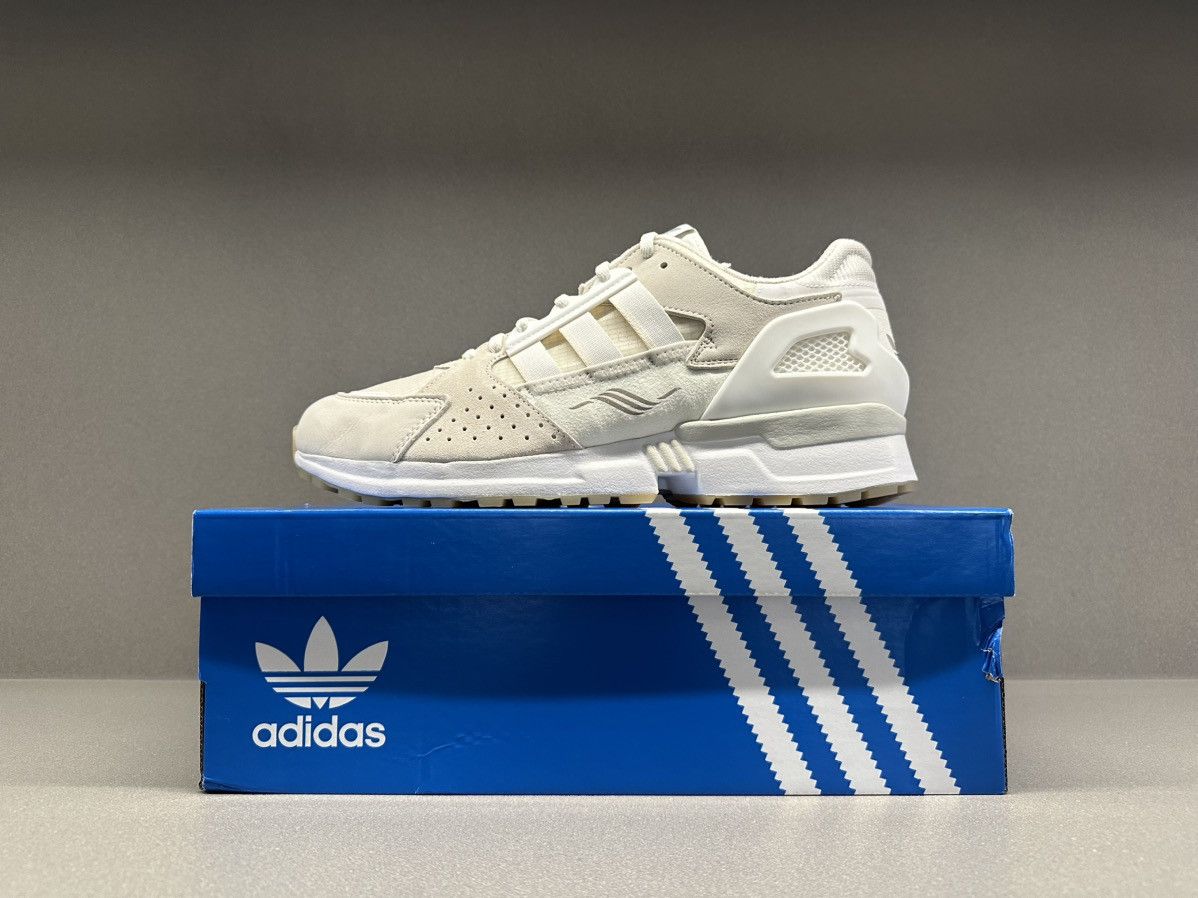 Adidas Adidas ZX 10000 Triple White Size US 10 / EU 43 - 2 Thumbnail