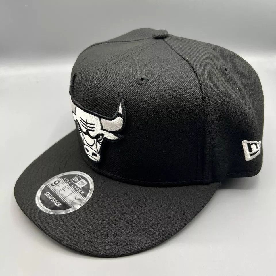 New Era Chicago Bulls Hat Men High Crown 9Fifty New Era SnapBack Cap Size ONE SIZE - 2 Thumbnail