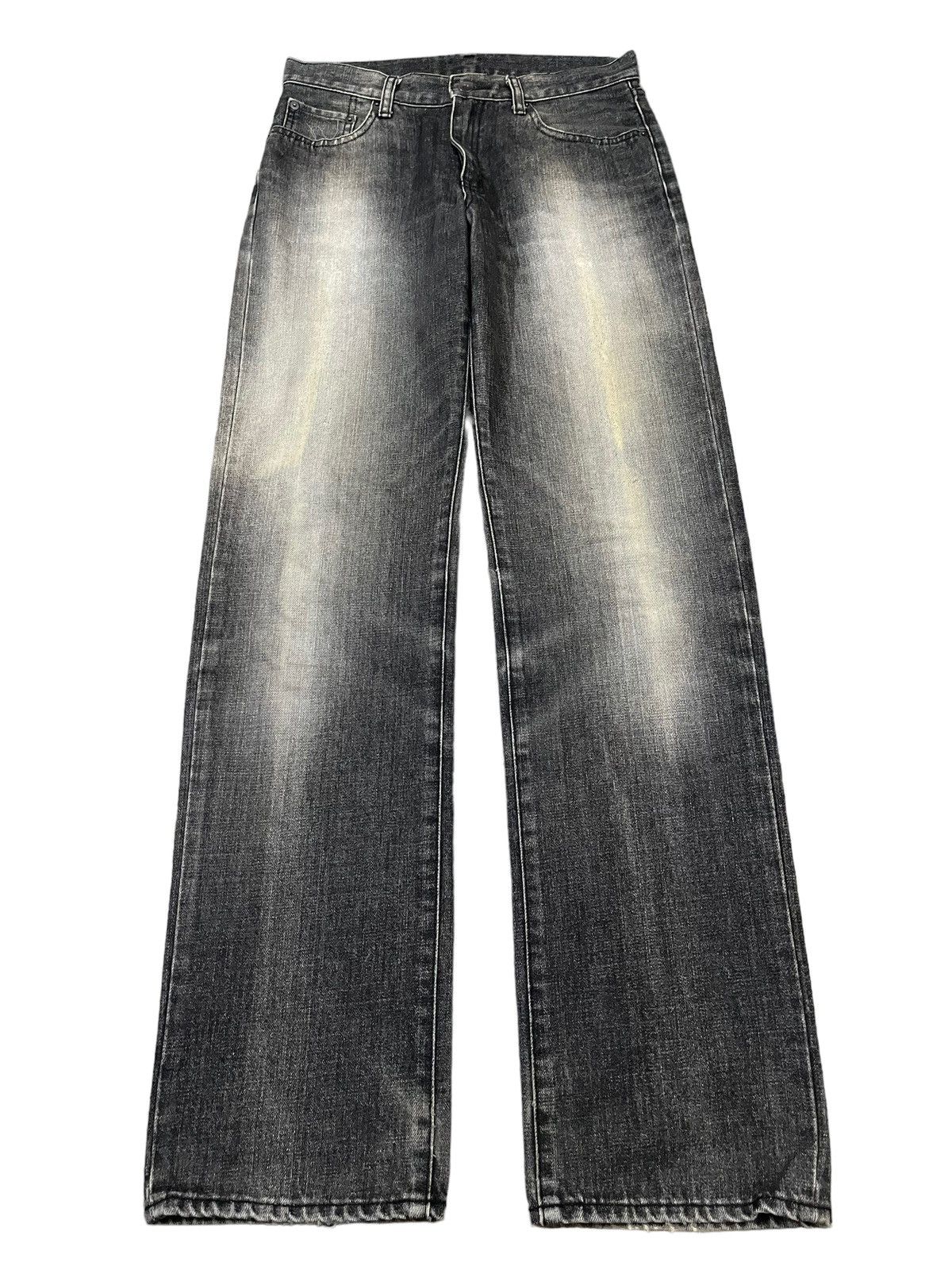 Uniqlo Vintage Japanese Uniqlo Faded Wash Style Loose Jeans Size US 30 / EU 46 - 1 Thumbnail