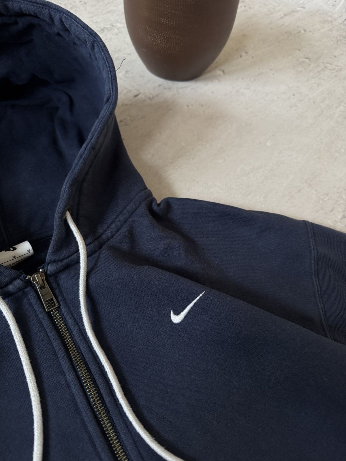 Nike × Vintage NIKE LAB VINTAGE 00s OVERSIZE BAGGY ZIP HOODIE CENTER LOGO Size US M / EU 48-50 / 2 - 4 Thumbnail