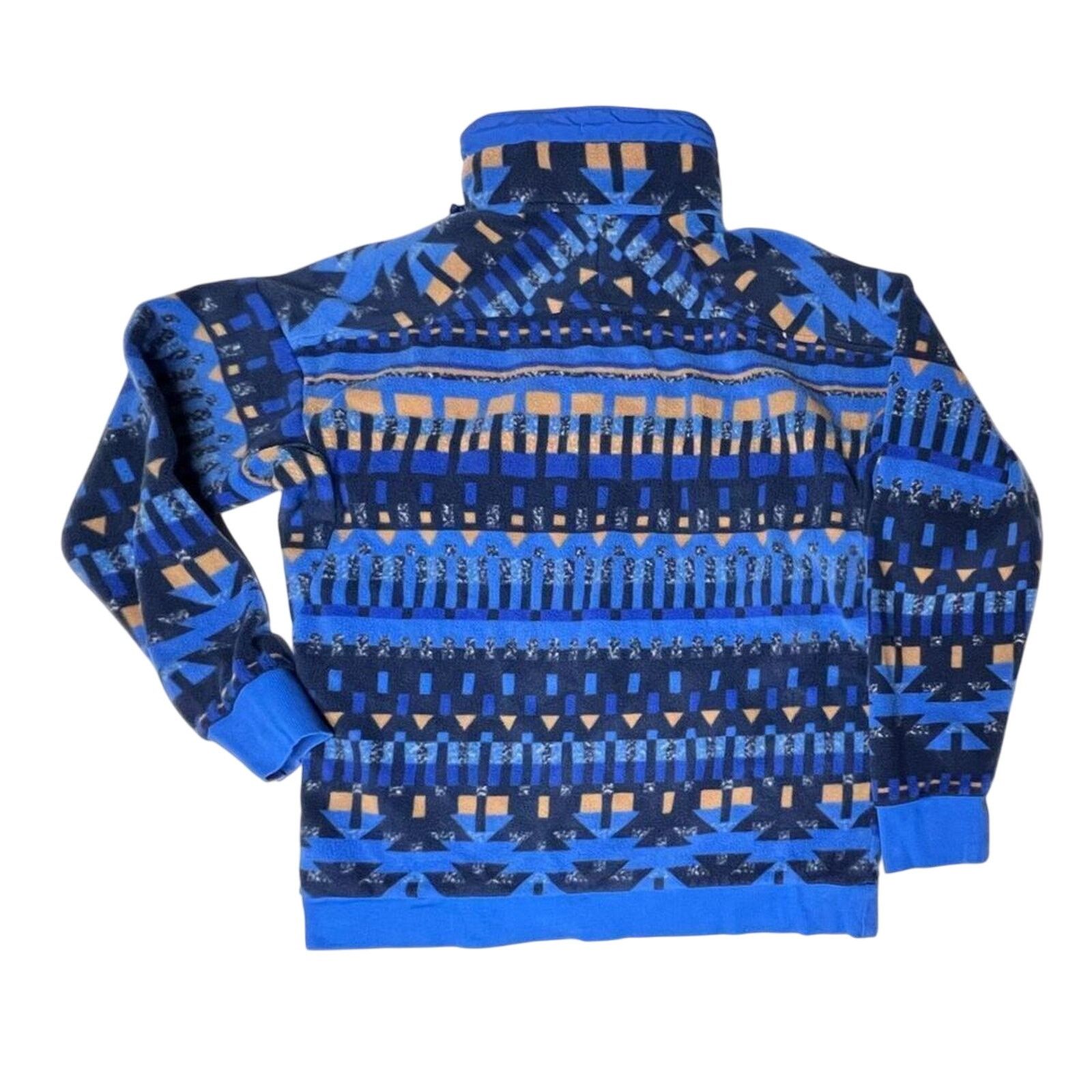 Columbia Columbia Powder Keg Fleece Blue Aztec Jacket Gorpcore MEDIUM Size US M / EU 48-50 / 2 - 9 Thumbnail