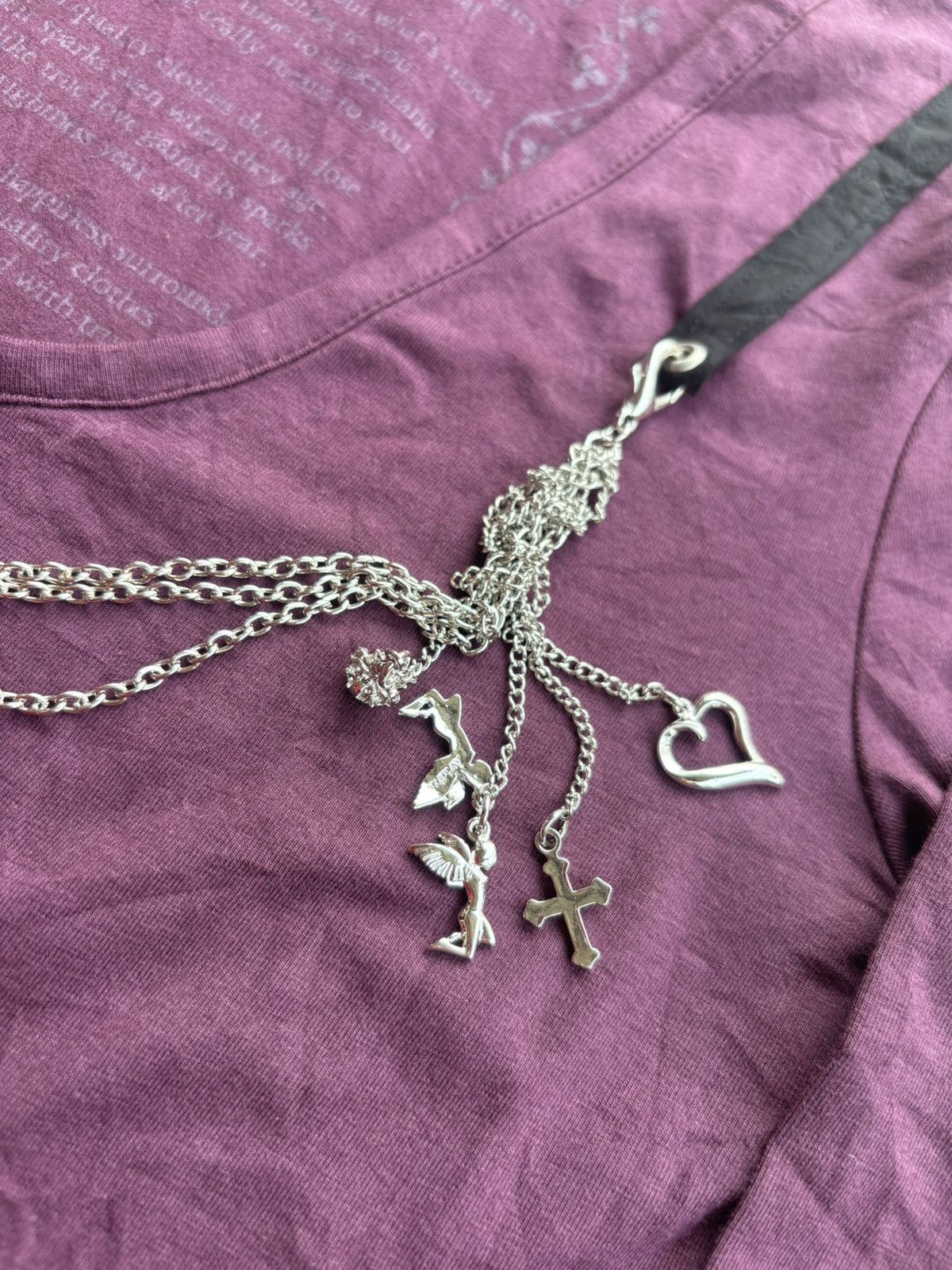 If Six Was Nine × Japanese Brand × Le Grande Bleu (L.G.B.) necklace Aviadiva Vintage Wear ifsixwasnine Lgb style Size S / US 4 / IT 40 - 4 Thumbnail