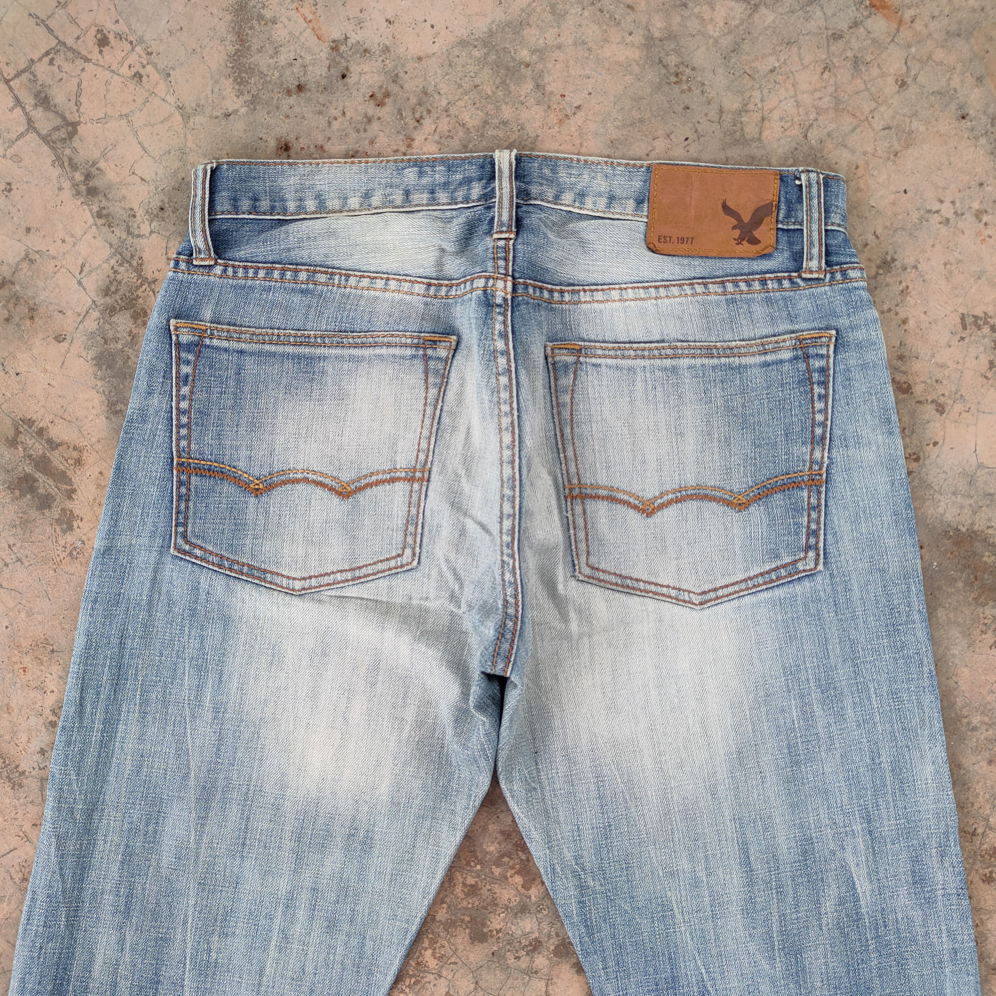 Japanese Brand × Vintage VINTAGE JAPANESE FADED DISTRESSED JEANS DENIM PANTS Size US 31 - 11 Thumbnail