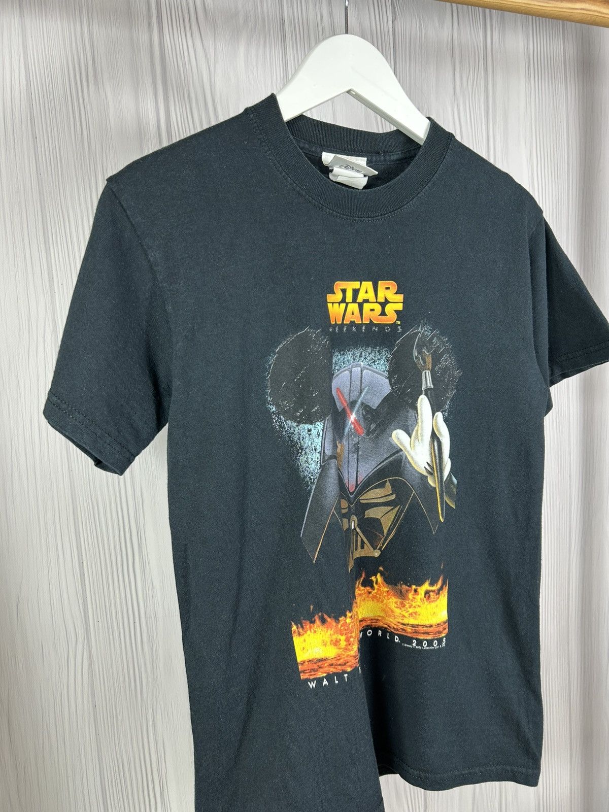 Disney Vintage 2005 Star Wars Mickey Mouse Walt Disney T-Shirt Size US S / EU 44-46 / 1 - 2 Thumbnail