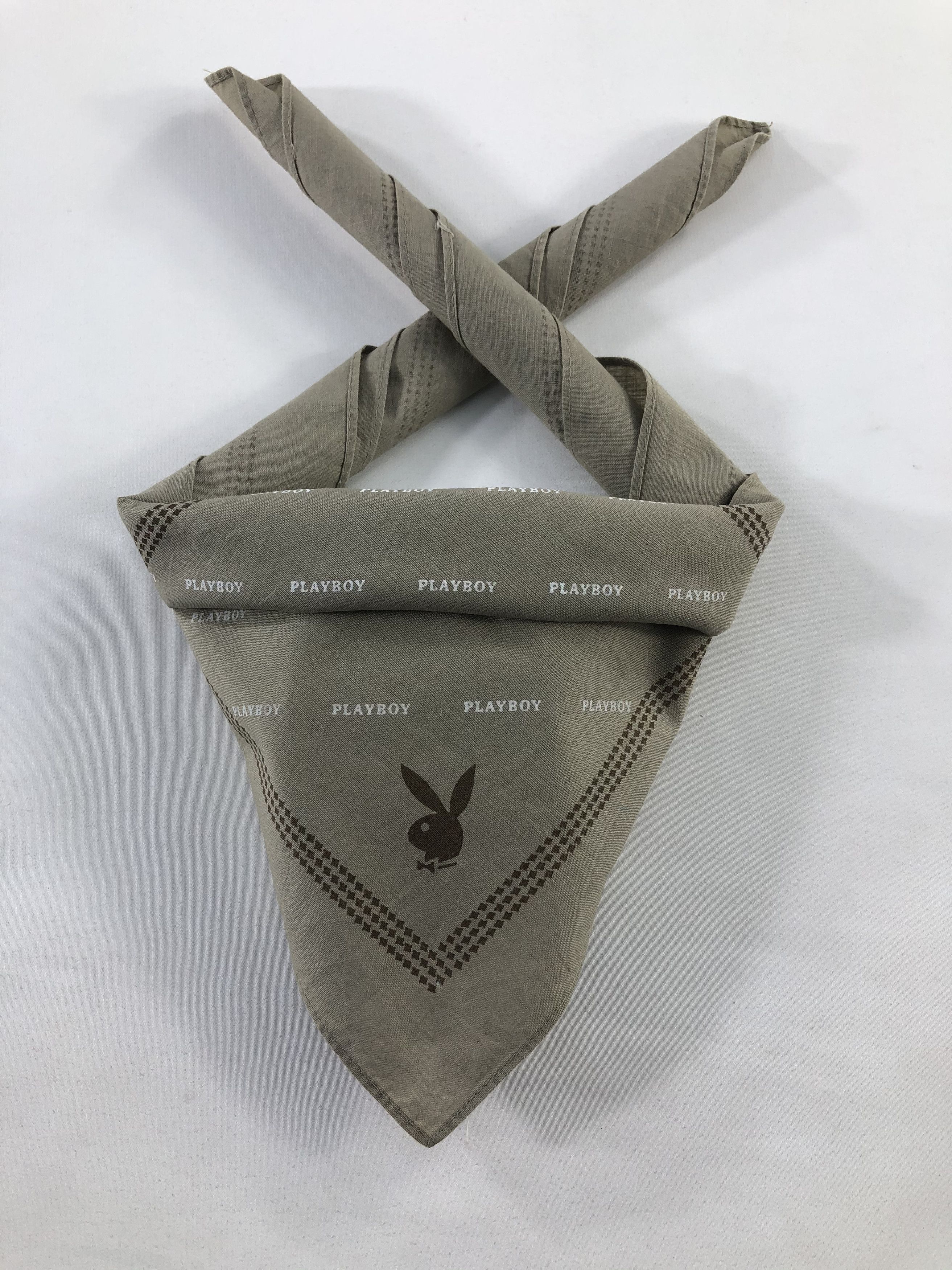 Playboy × Vintage Playboy Handkerchief / Bandana / Neckerchief Size ONE SIZE - 1 Thumbnail