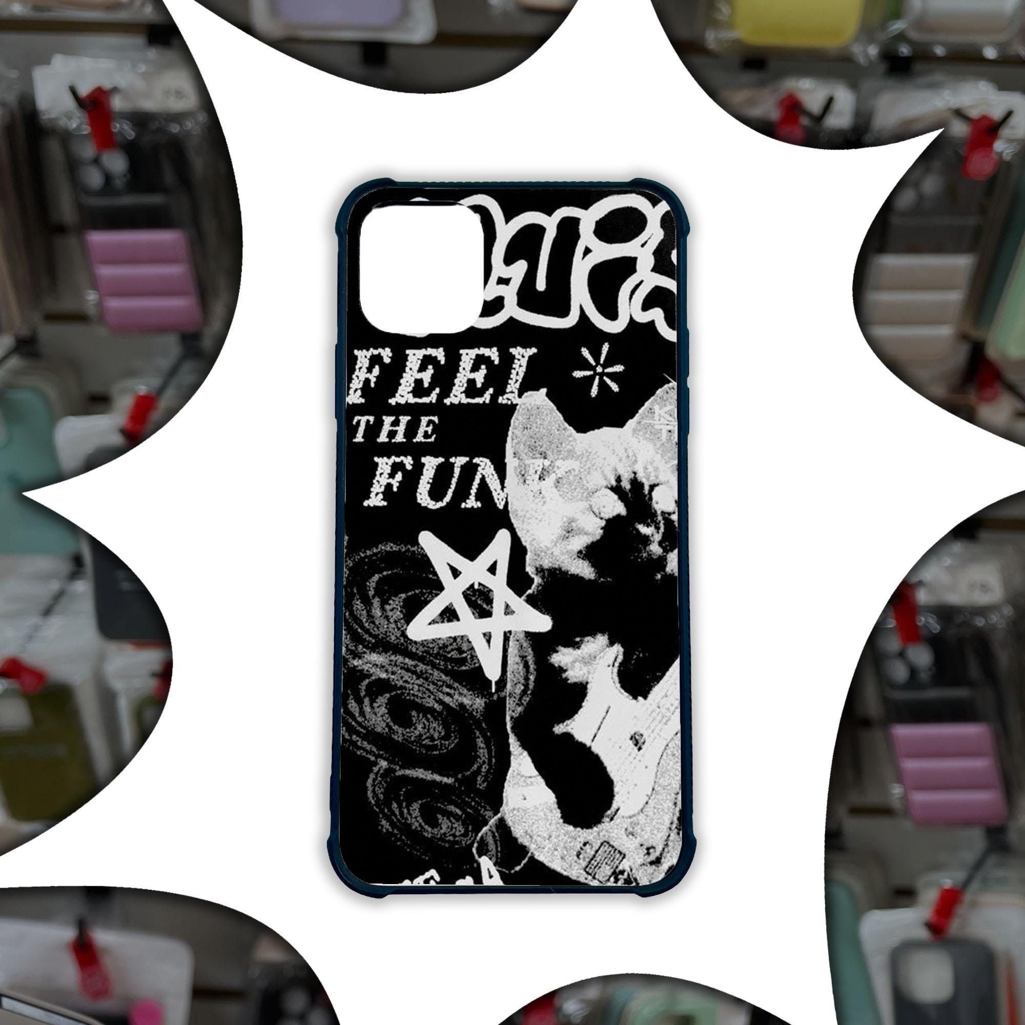 Other Feel The Funk Cat Y2K Artsy Phone Case iPhone 14 13 12 11 X Size ONE SIZE - 1 Thumbnail