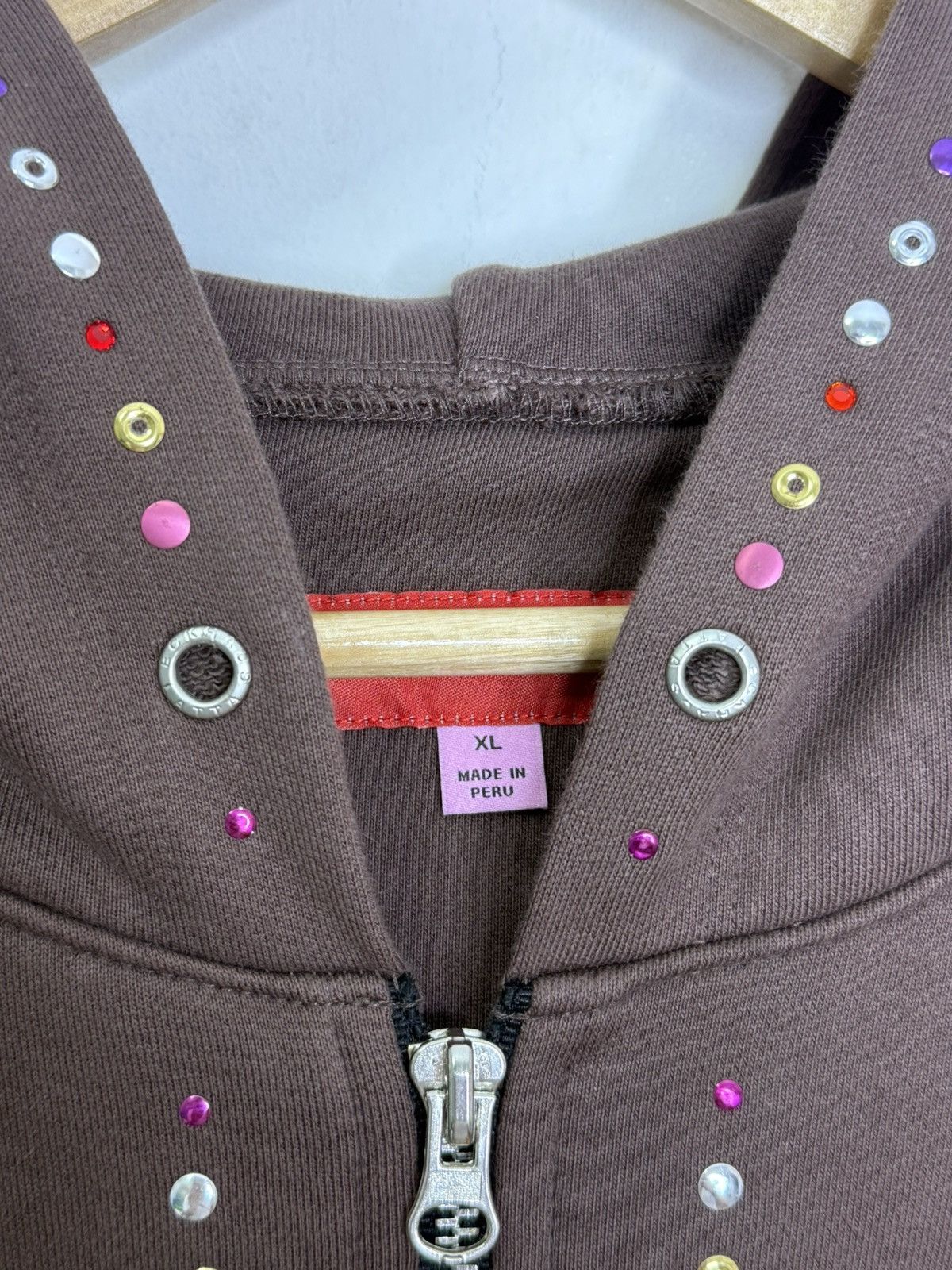 Eckhaus Latta ECKHAUS LATTA Zip Hoodie Size US XL / EU 56 / 4 - 9 Thumbnail