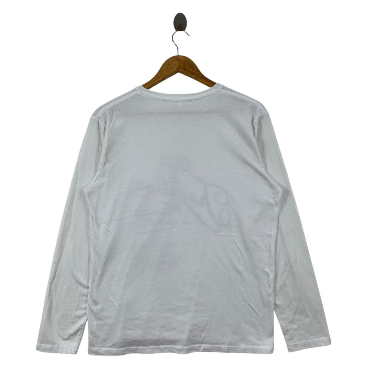 Japanese Brand SEMANTIC DESIGN Japan Punk Brand Print Design White Shirt Size US L / EU 52-54 / 3 - 2 Thumbnail