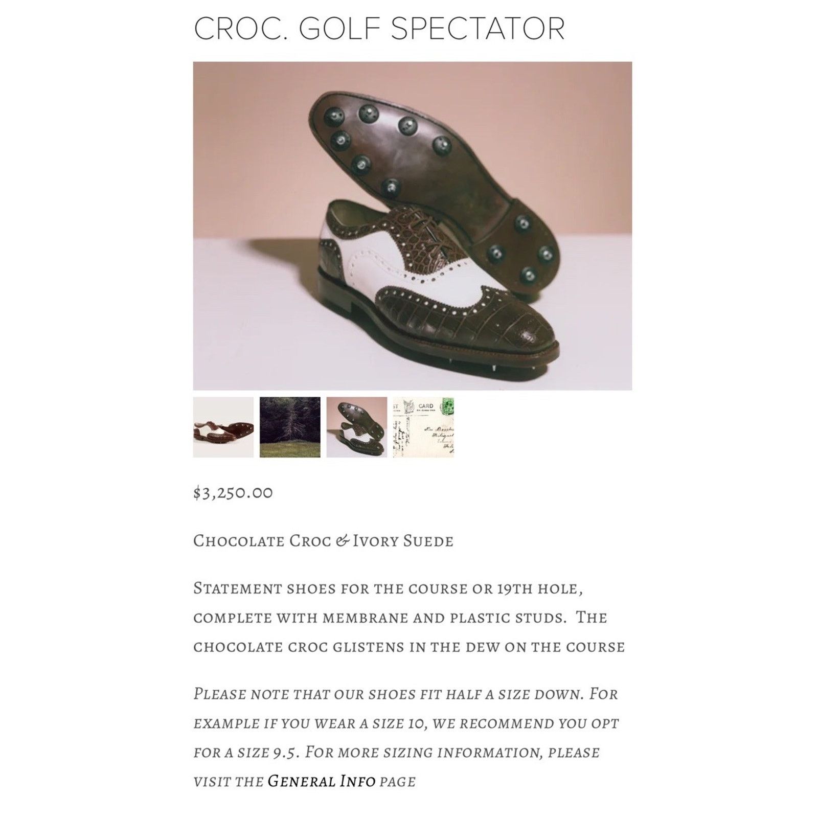 Barker Black Barker Black Crocodile Golf Spectator Suede $3250US England Size US 8.5 / EU 41-42 - 7 Thumbnail