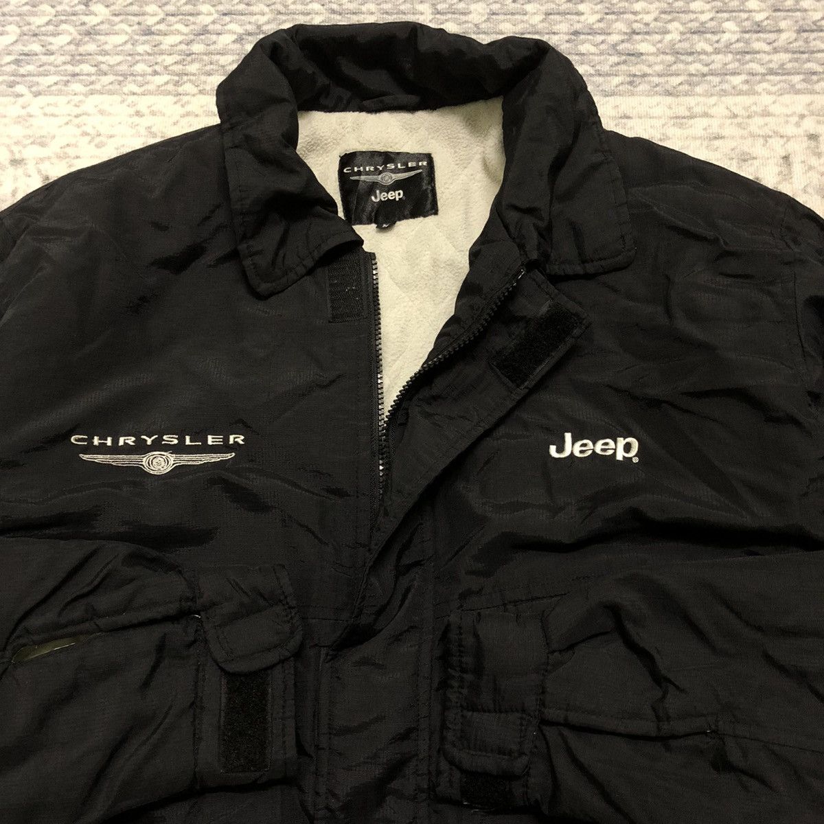 Chrysler × Jeep × Vintage Rare Vintage Chrysler x Jeep Racing Jacket Size US L / EU 52-54 / 3 - 2 Thumbnail