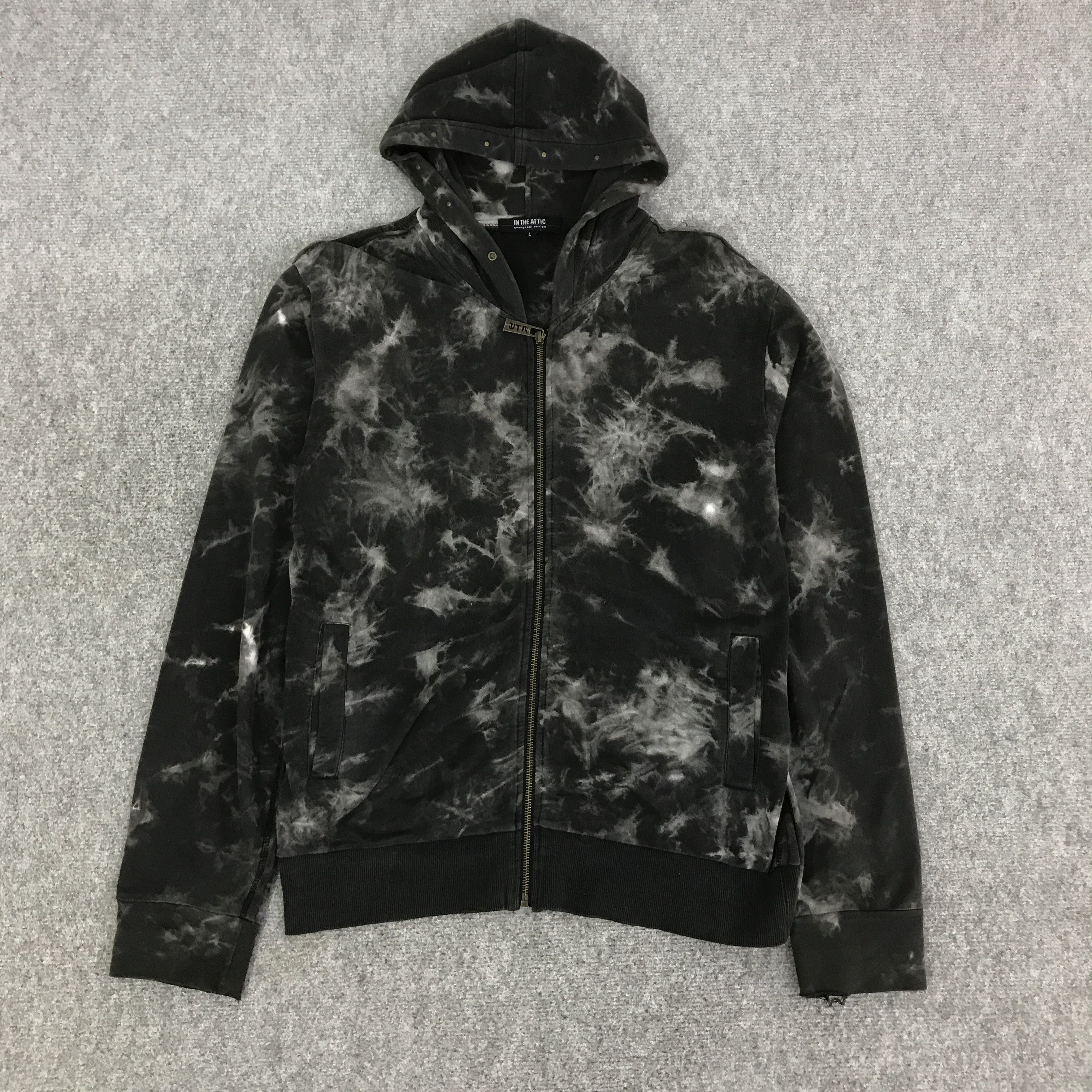 In The Attic IN THE ATTIC Japan Shearling Trench Coat Hoodie | Grailed