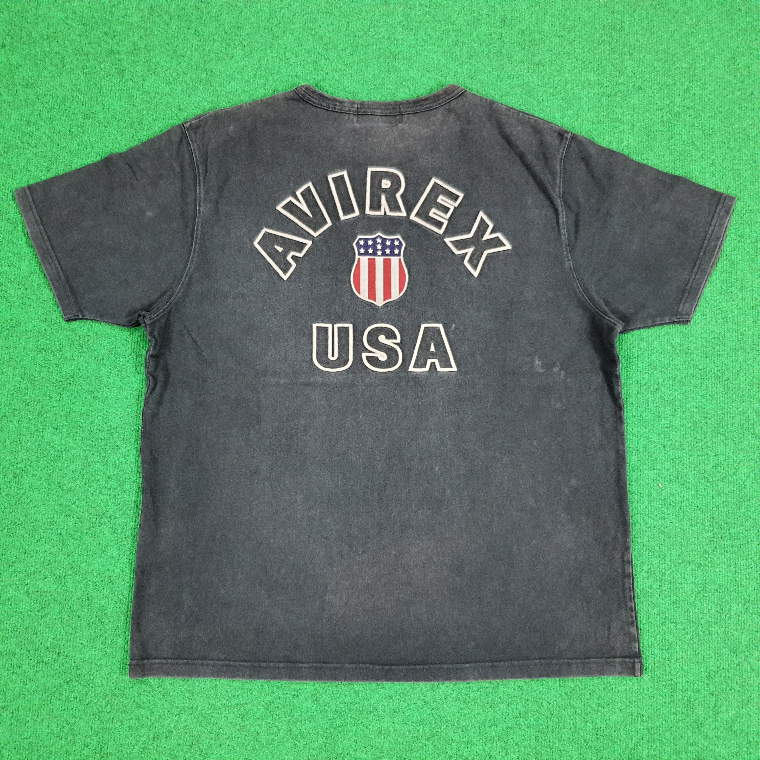 Vintage Avirex USA Military Style Tshirt