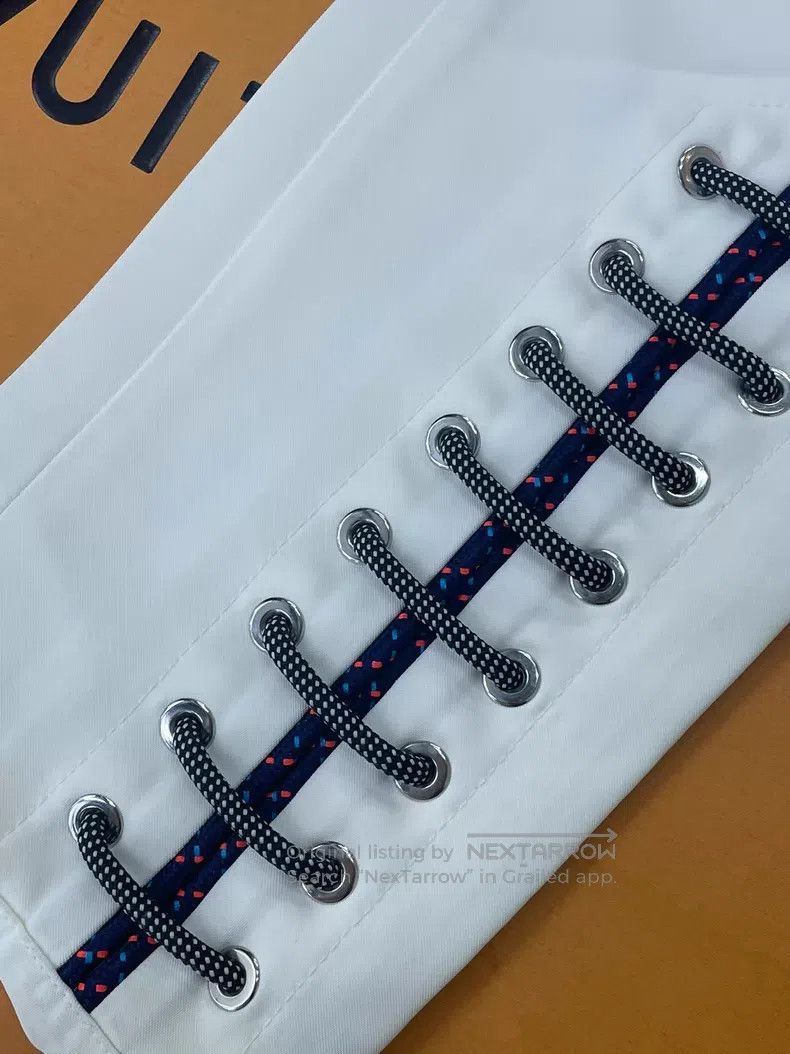Balenciaga Balenciaga White Tie Waist Long Pants Size US 36 / EU 52 - 3 Thumbnail