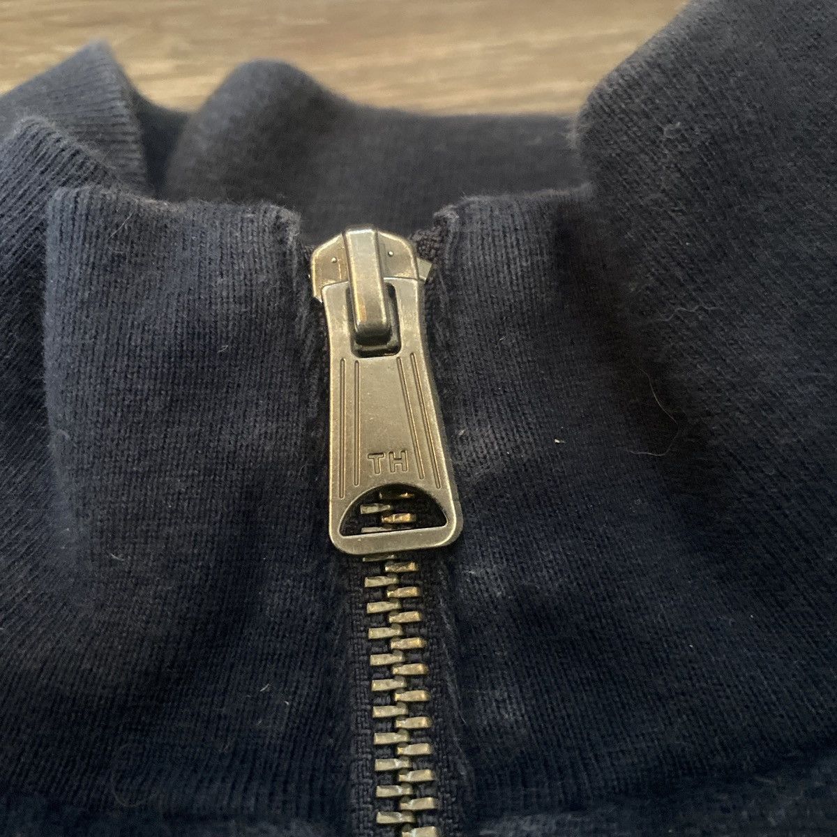 Tommy Hilfiger Tommy Himfiger Navy Quarter Zip Size US S / EU 44-46 / 1 - 3 Thumbnail