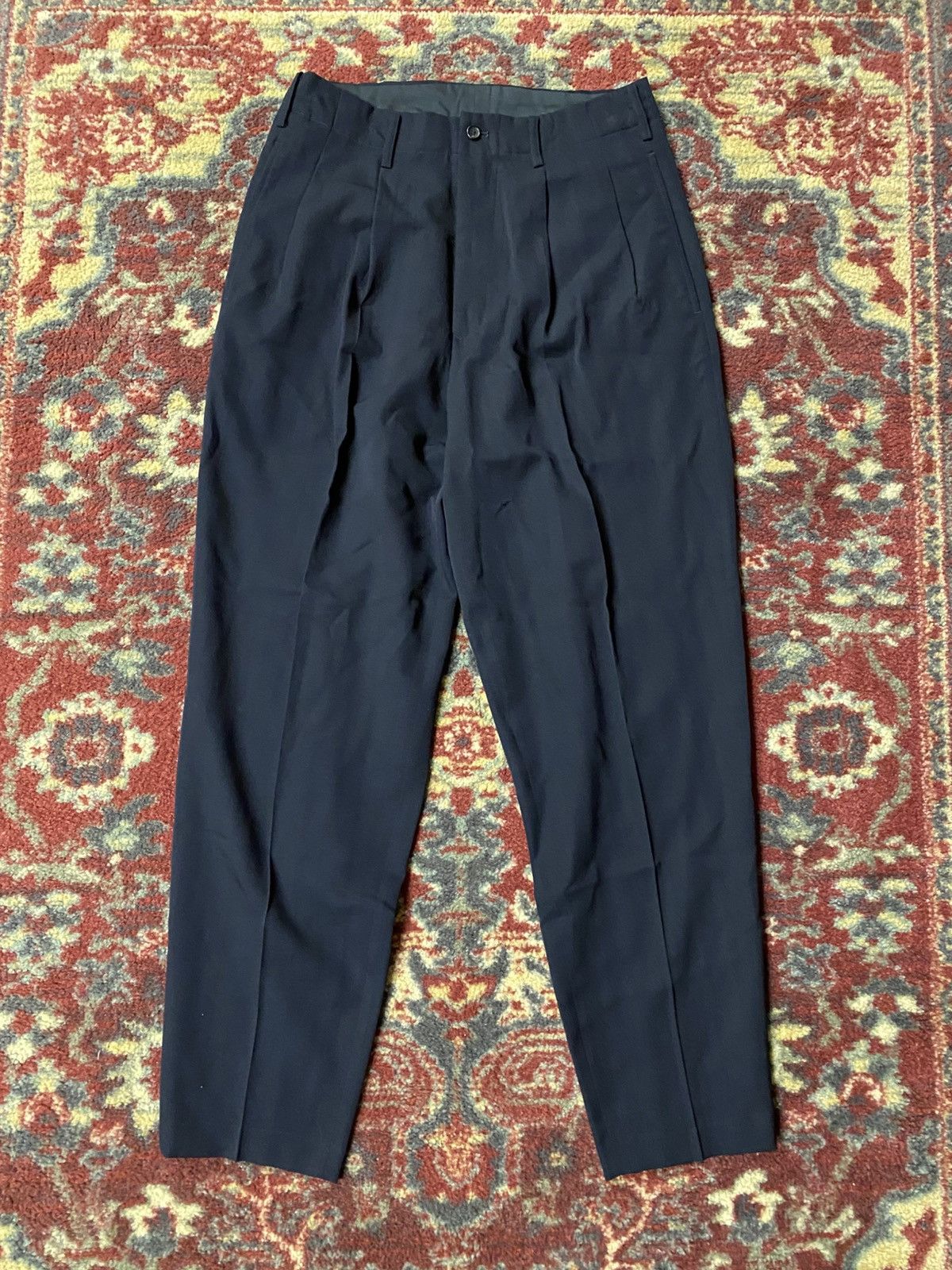 90s Y's for men slacks　pants 90s ys for men zip wide trousers | weekend tokyo