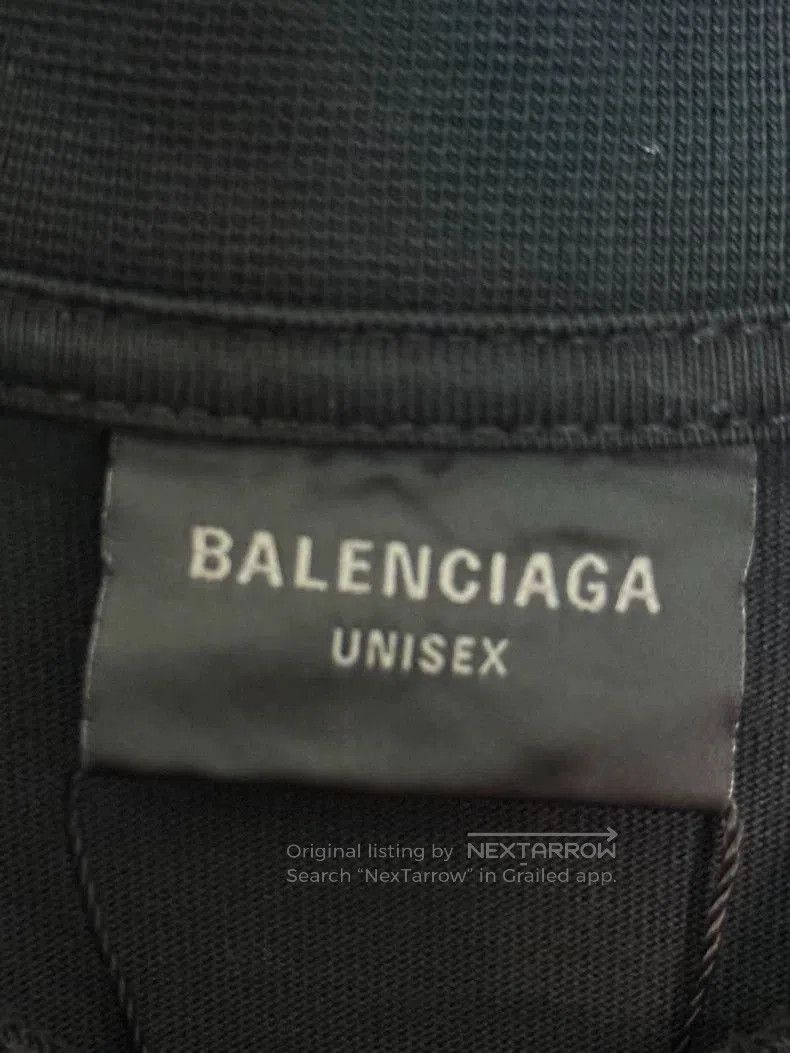 Balenciaga Balenciaga SS24 Blur Logo Short Sleeve T-Shirt. Size US S / EU 44-46 / 1 - 3 Thumbnail