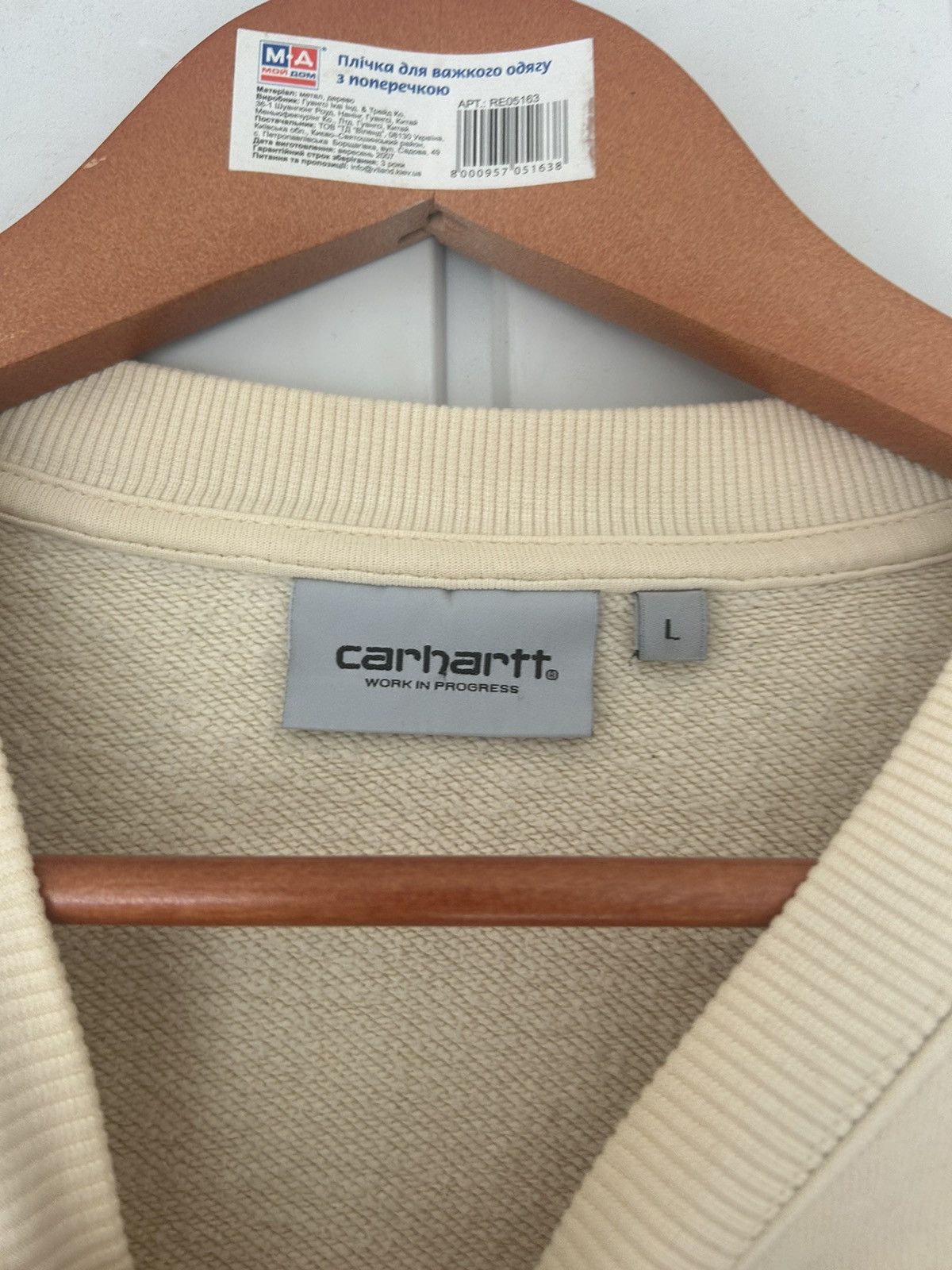 Carhartt × Carhartt Wip × Rap Tees Carhartt WIP x Ljubav Nebraska sweatshirt rare german rapper Size US L / EU 52-54 / 3 - 5 Thumbnail