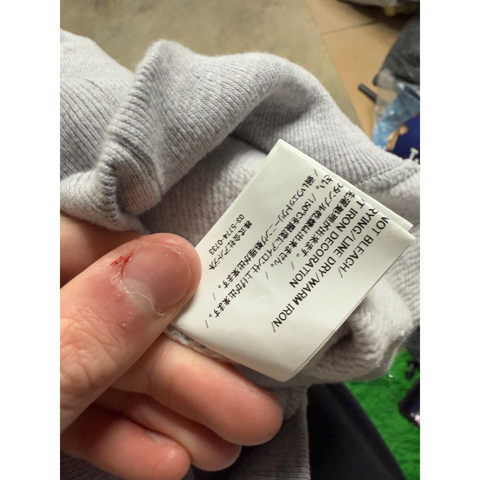 READYMADE Ready Made Creweck Grey New Medium With Tags Size US M / EU 48-50 / 2 - 8 Thumbnail