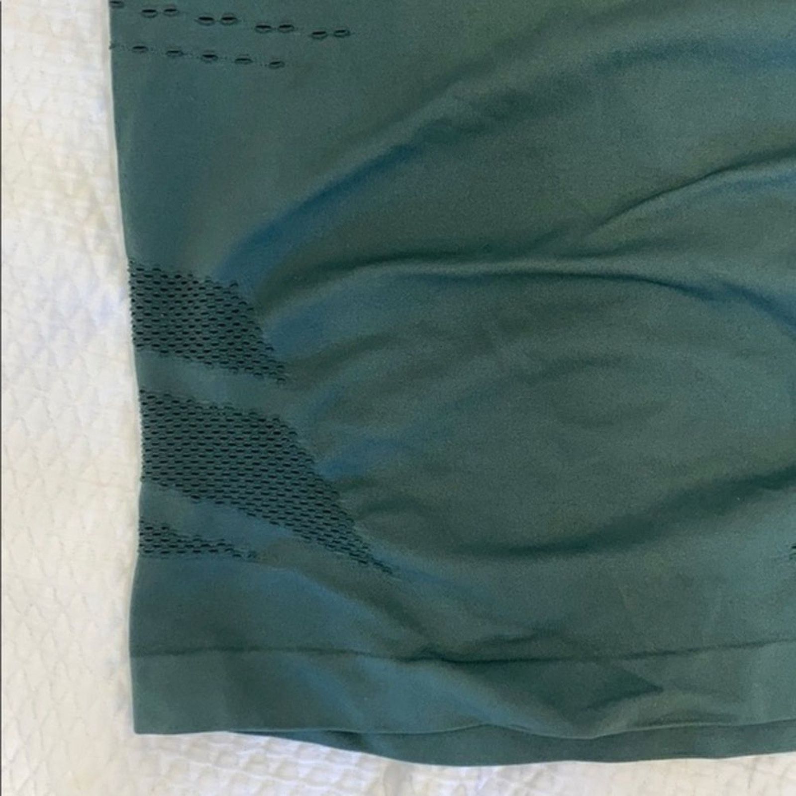 Other Zella Laser Cut Olive Green Seamless Tank Top | Sz S Size S / US 4 / IT 40 - 4 Thumbnail