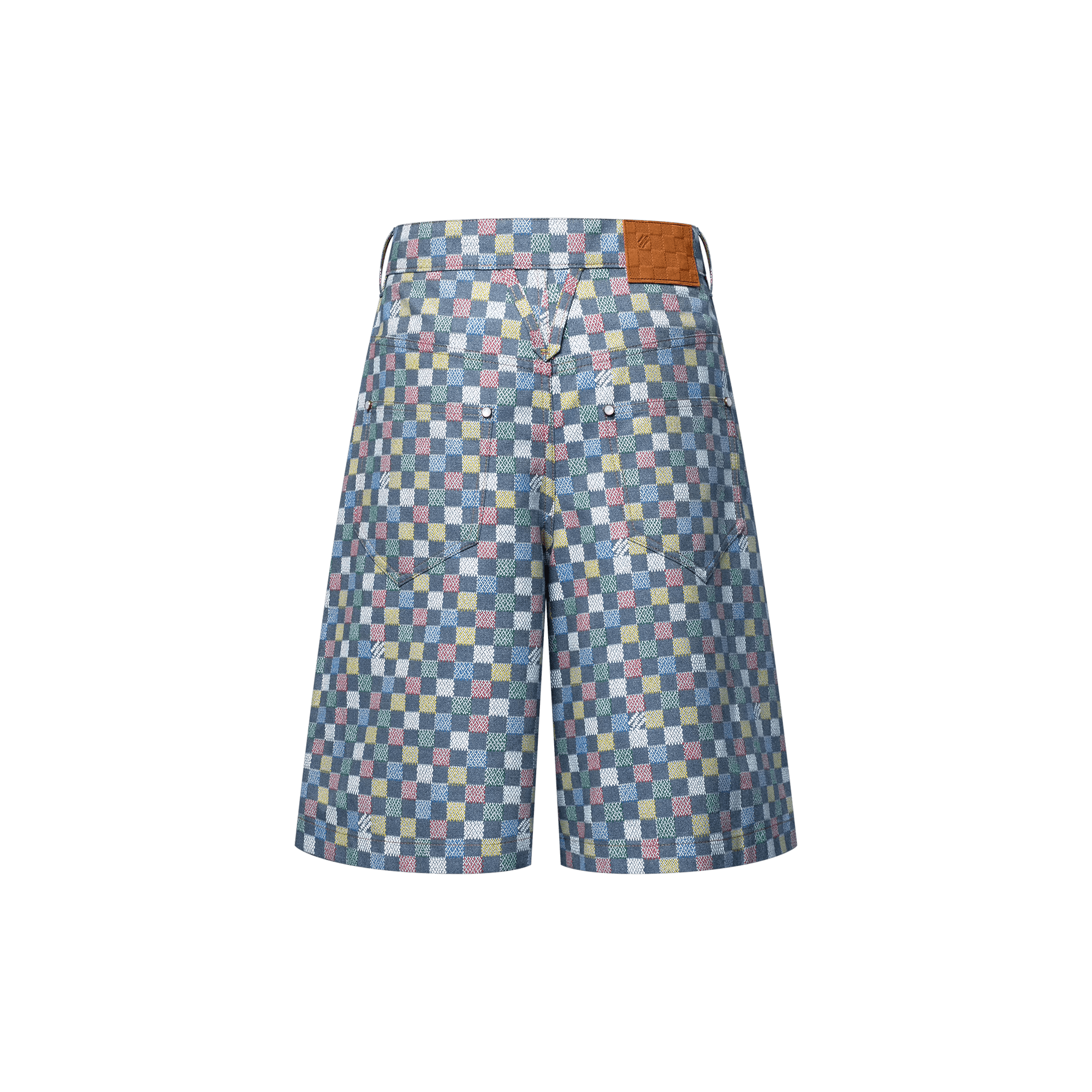 Louis Vuitton Damier Wide Chambray Shorts Size US 31 - 1 Thumbnail