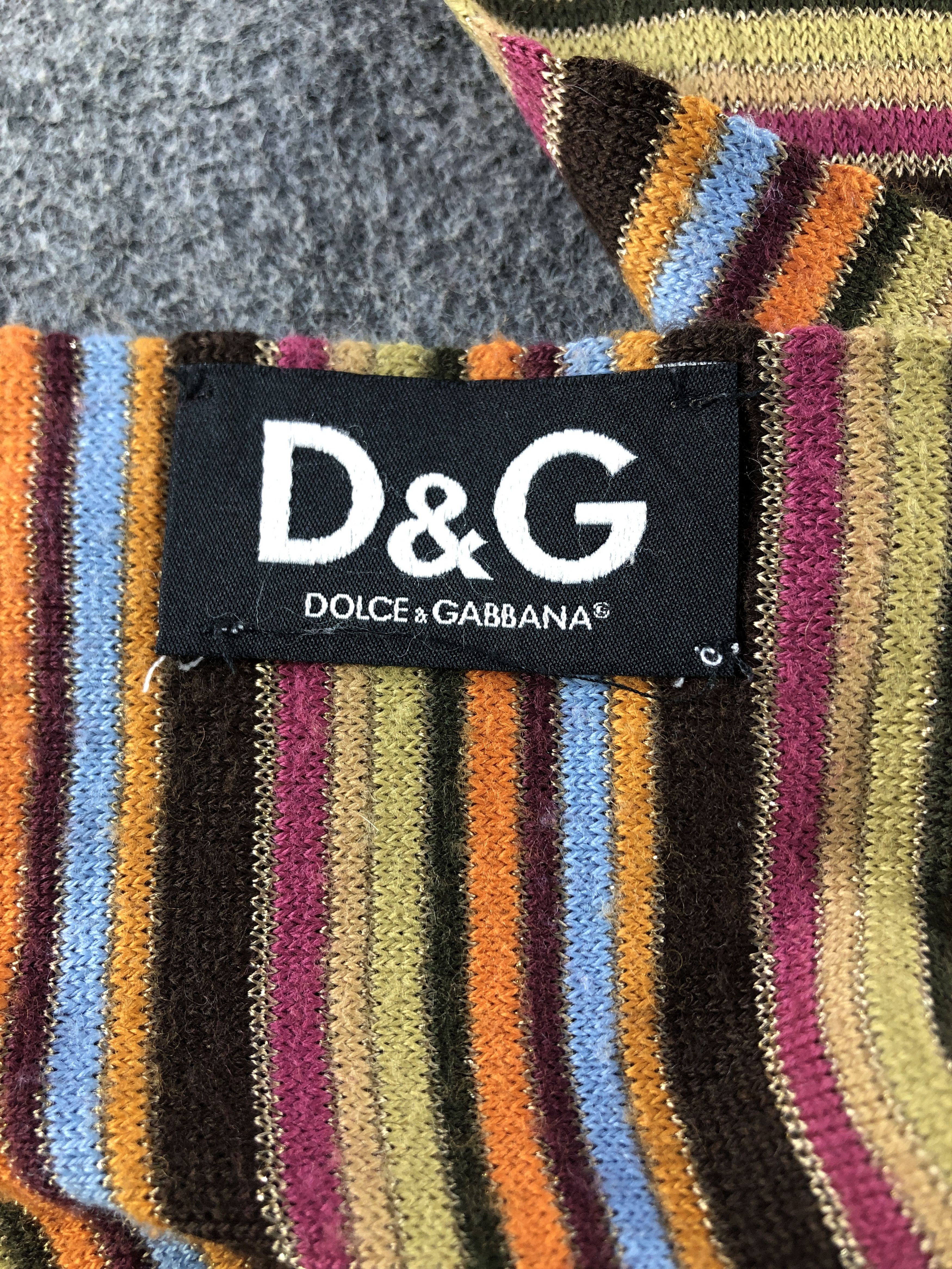 Dolce & Gabbana D&G Scarf / Muffler / Neckwear P890 Size ONE SIZE - 5 Thumbnail