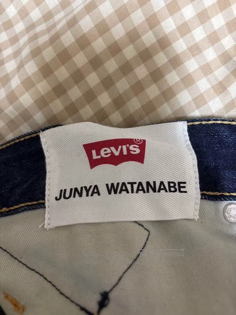 Junya Watanabe Junya Watanabe size M Indigo vintage patchwork denim skirt Size 23" - 5 Thumbnail
