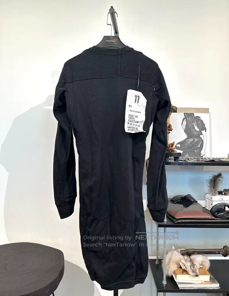 Boris Bidjan Saberi Boris Bidjan Saberi Pure cotton long sweatshirt Size US XS / EU 42 / 0 - 1 Thumbnail