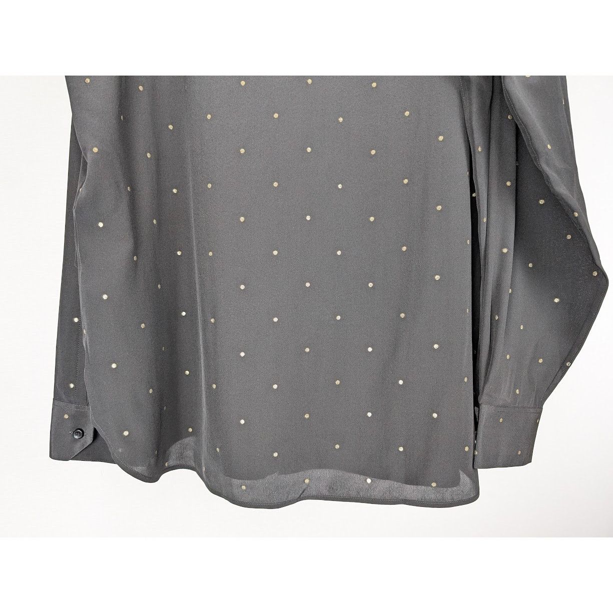 Saint Laurent Paris o1rshd1 Collar Classic Shirt in Black/Gold Size US XL / EU 56 / 4 - 11 Thumbnail