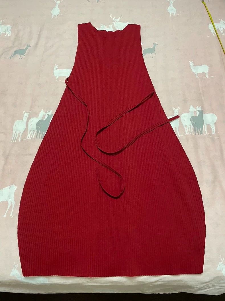 Issey Miyake Issey Miyake size:one size Red dress Size S / US 4 / IT 40 - 7 Thumbnail