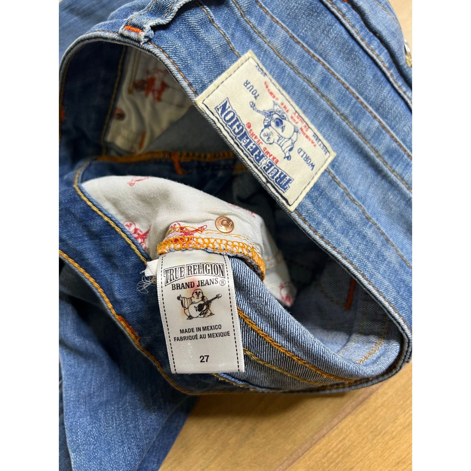 True Religion Y2K True Religion Womens Skinny Low Rise Jeans Sz 27 Size 27" / US 4 / IT 40 - 12 Thumbnail