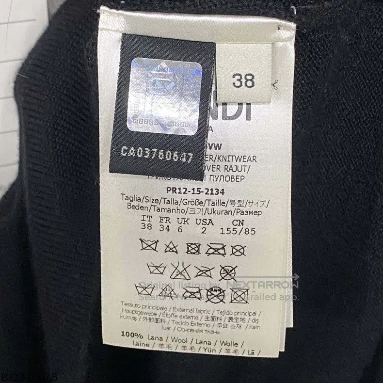 Fendi Fendi Fur Trimmed Sweatshirt Size XS / US 0-2 / IT 36-38 - 4 Thumbnail
