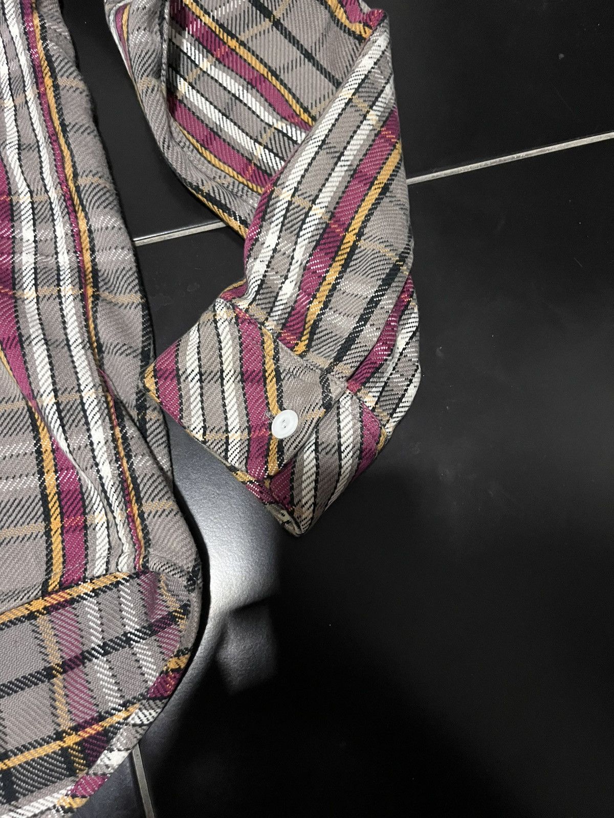 Number (N)ine Number (N)ine Hybrid Plaid Flannel Size US M / EU 48-50 / 2 - 5 Thumbnail