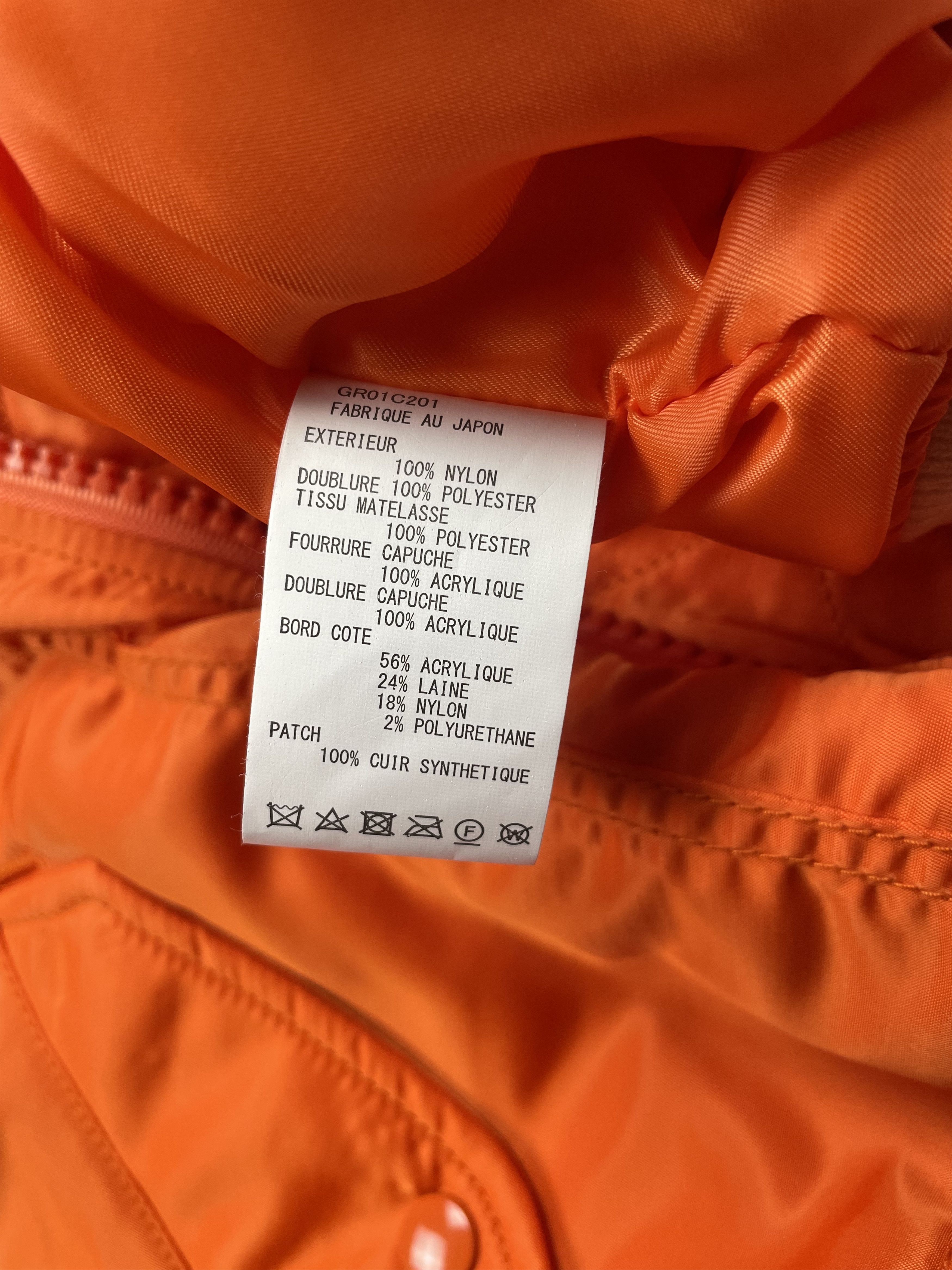 GR-Uniforma GR-Uniforma 2019 orange bomber with detachable sleeves Size US M / EU 48-50 / 2 - 12 Thumbnail