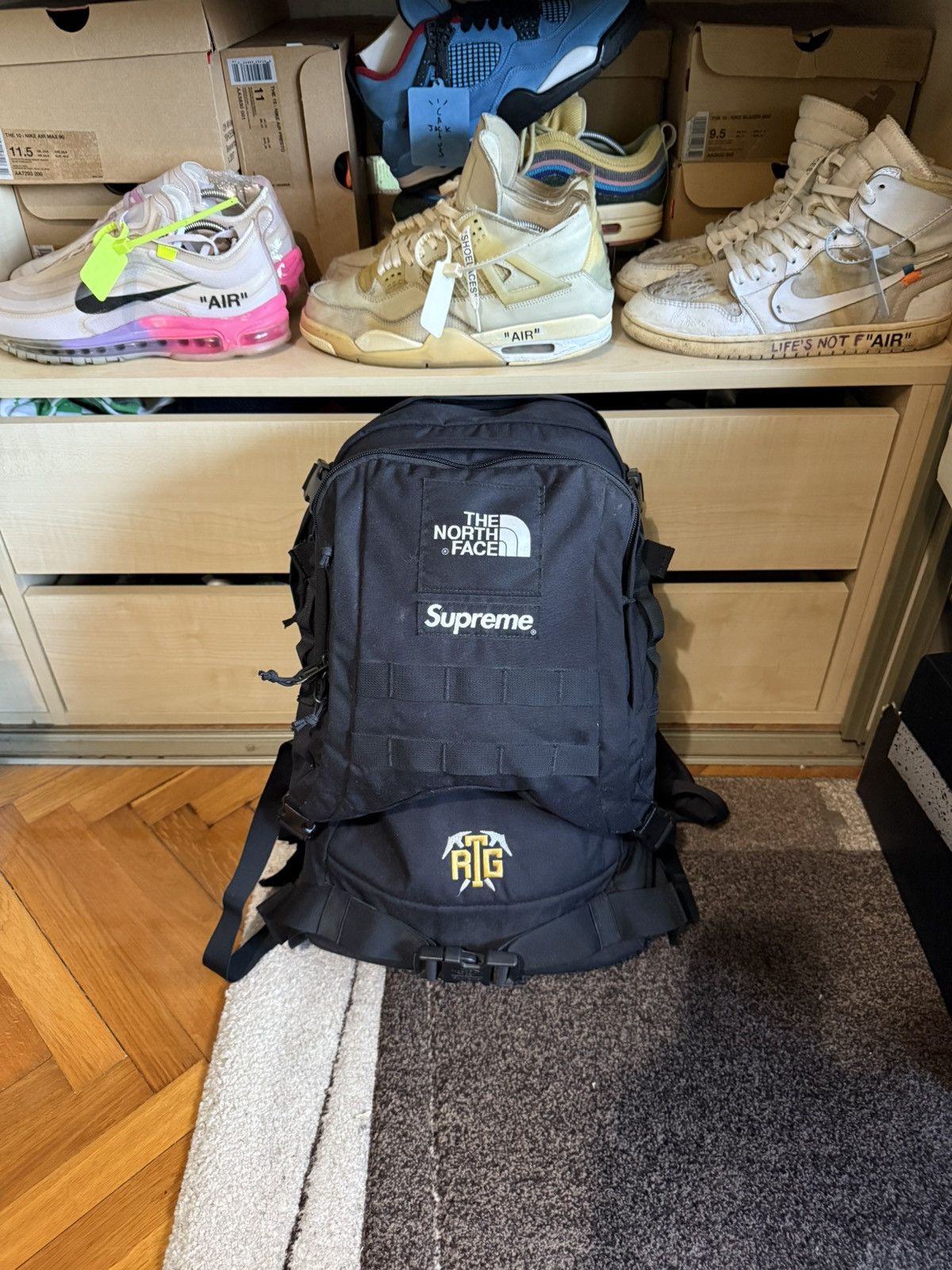 Supreme  The North Face Supreme x The North Face x RTG Backpack Black |  Grailed