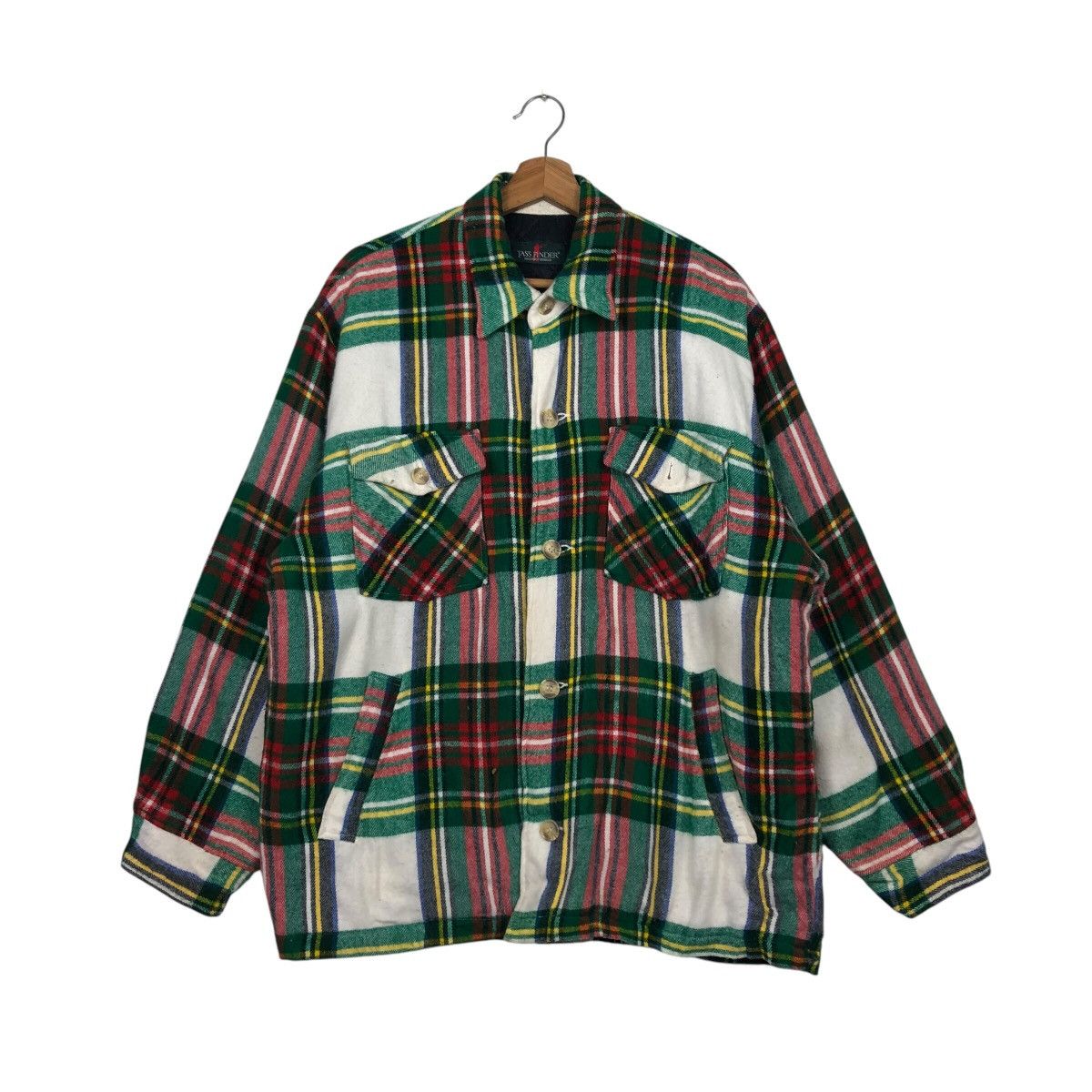 Japanese Brand Vintage Shirt Button Jacket Tass Finder Issey Miyake Tartan Size US M / EU 48-50 / 2 - 4 Thumbnail