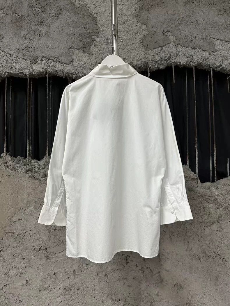 Prada Prada Lace Collar ButtonUp Shirt-2506 Size US M / EU 48-50 / 2 - 2 Thumbnail