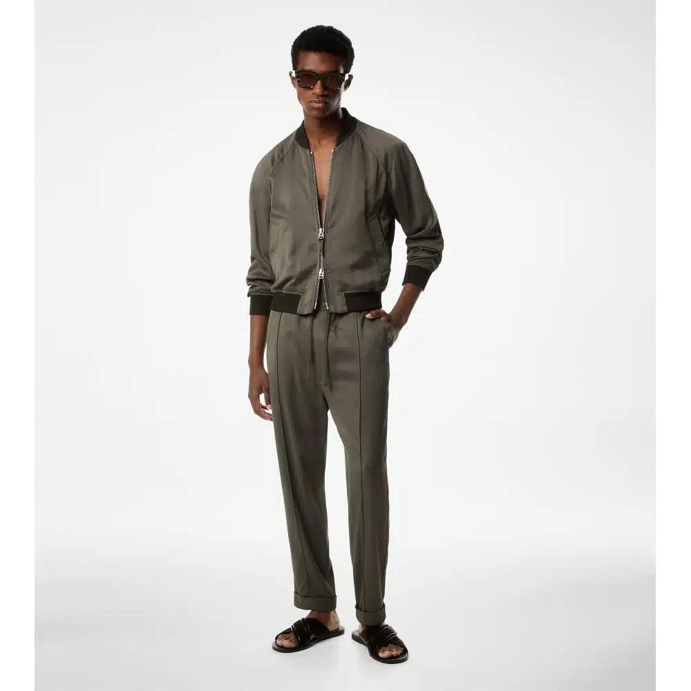 Tom Ford o1loc1c0225 SJC004 Sweatpants & Joggers in Khaki Size US 34 / EU 50 - 5 Thumbnail