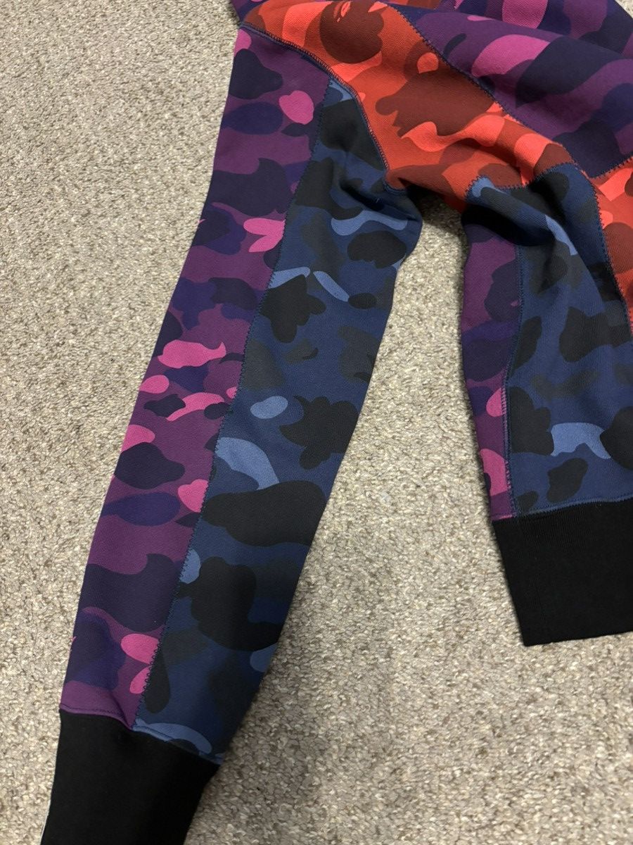 Bape Color Camo Crazy Full Zip Hoodie Size US M / EU 48-50 / 2 - 3 Thumbnail