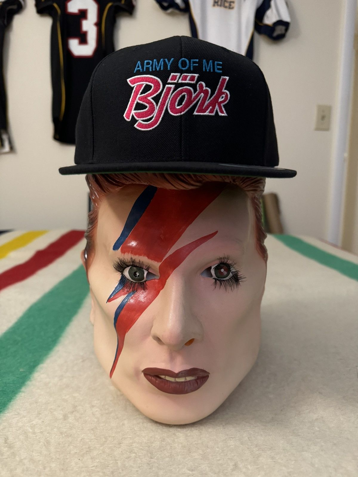 SoundPlusVision Björk Army Of Me Script SnapBack Sugarcubes